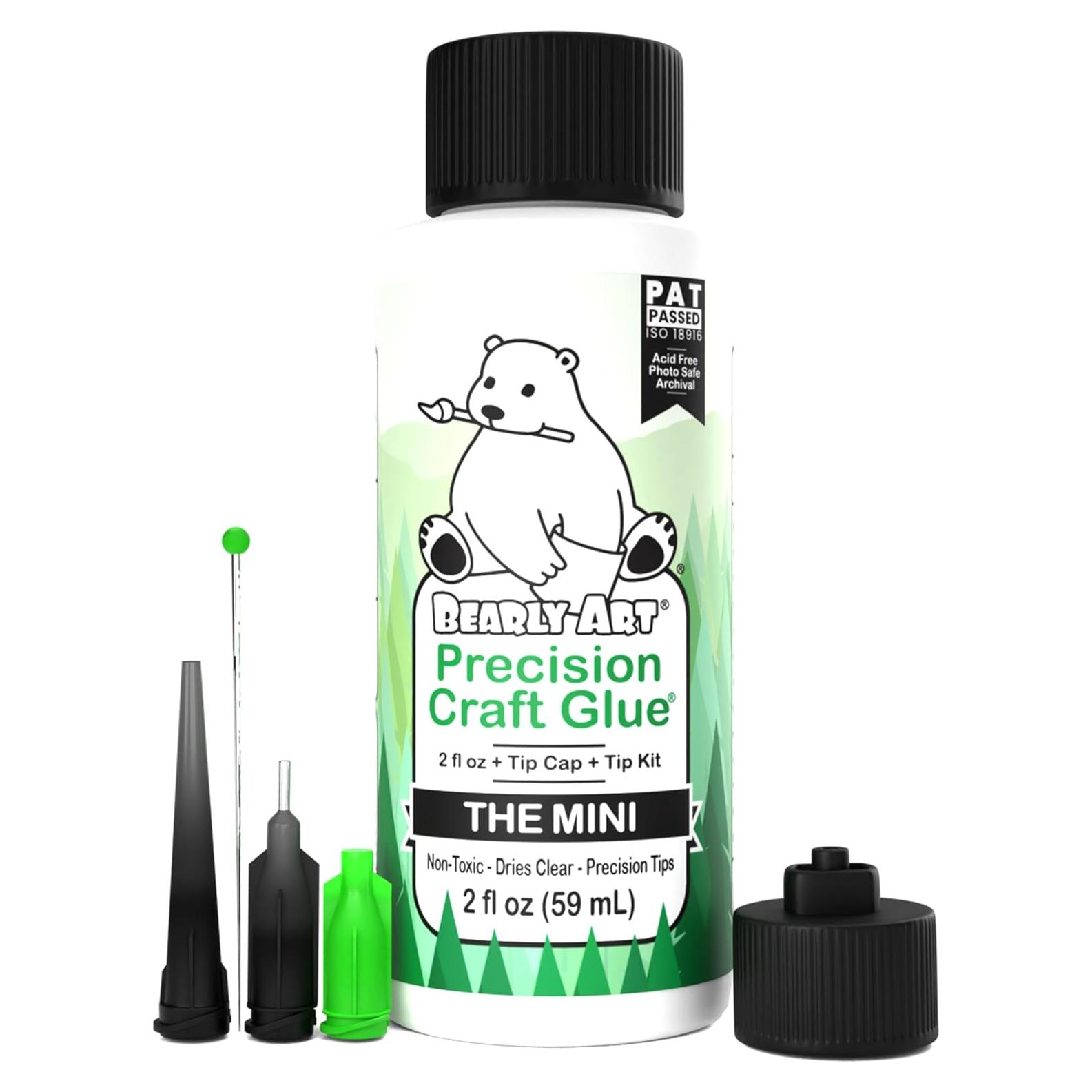 Pegamento Bearly Art Mini 60ml con Kit de Punta - Manualidades