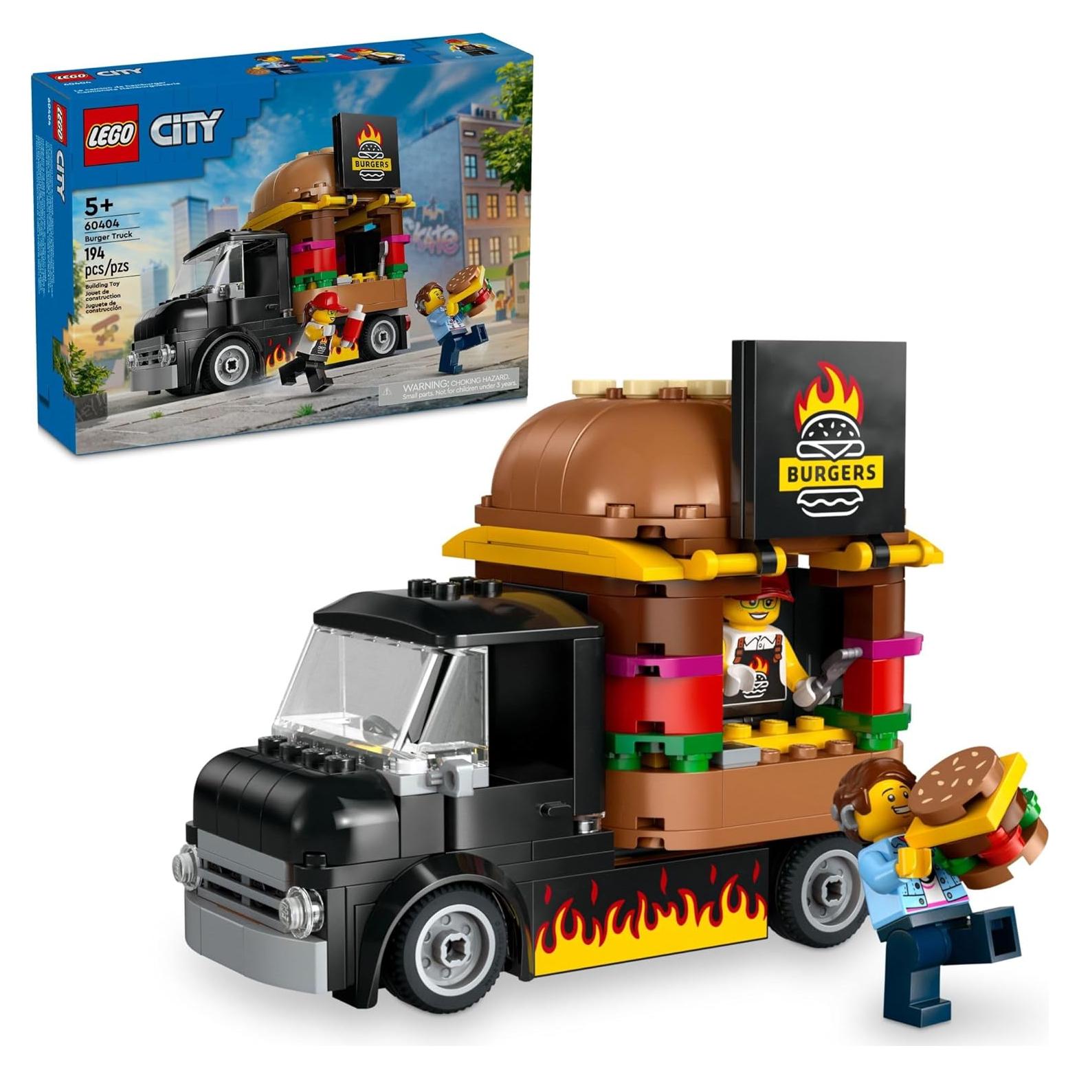 LEGO City Camión de Hamburguesas 60404 - Juguete para Niños