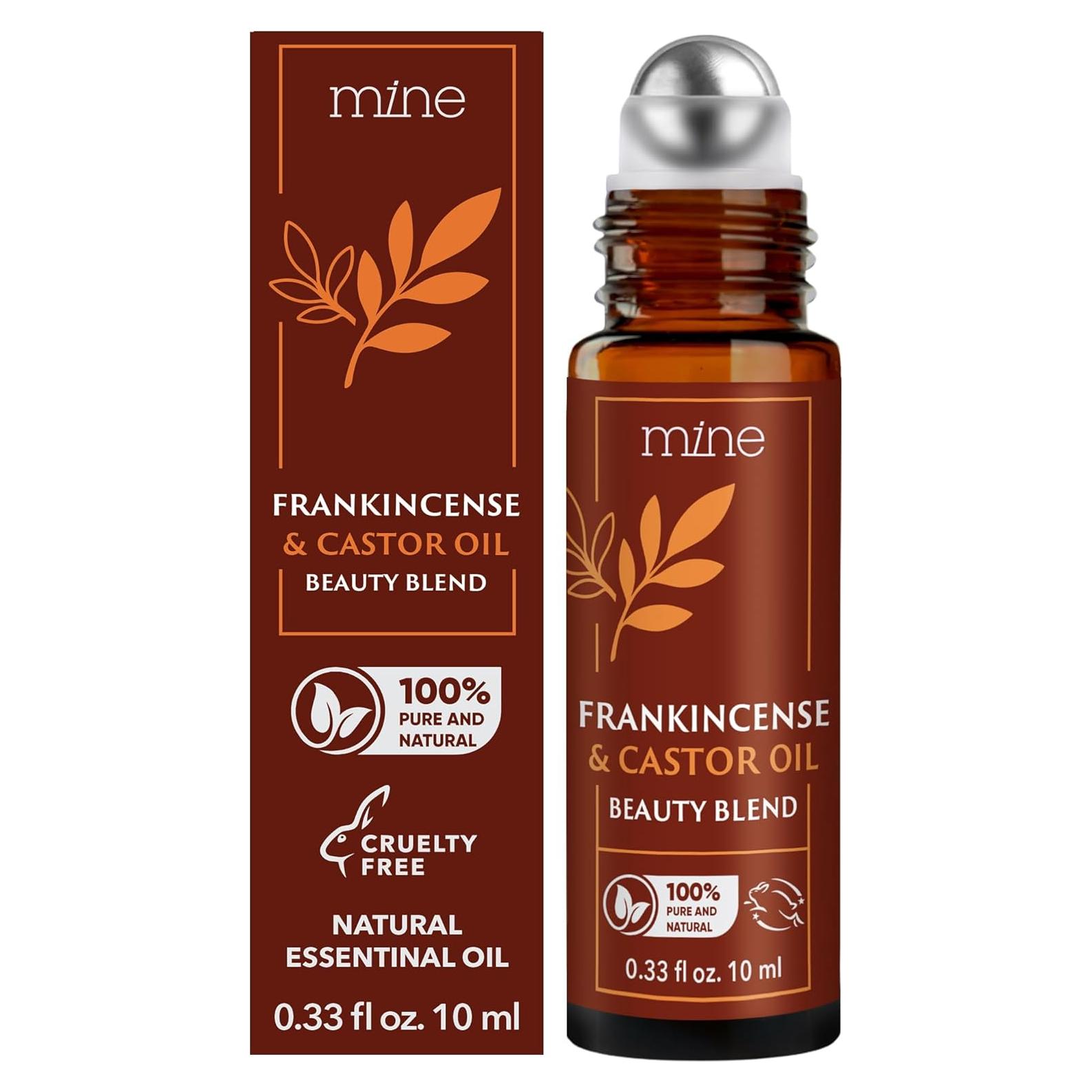 Aceite de Ricino y Incienso Roll On Mine 50g - Hidratante Ojos