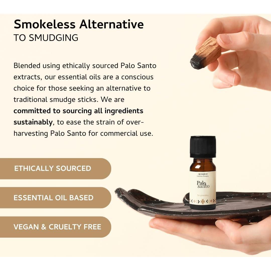 Aceite Esencial de Palo Santo Aromafume 30ml - Sostenible y Natural