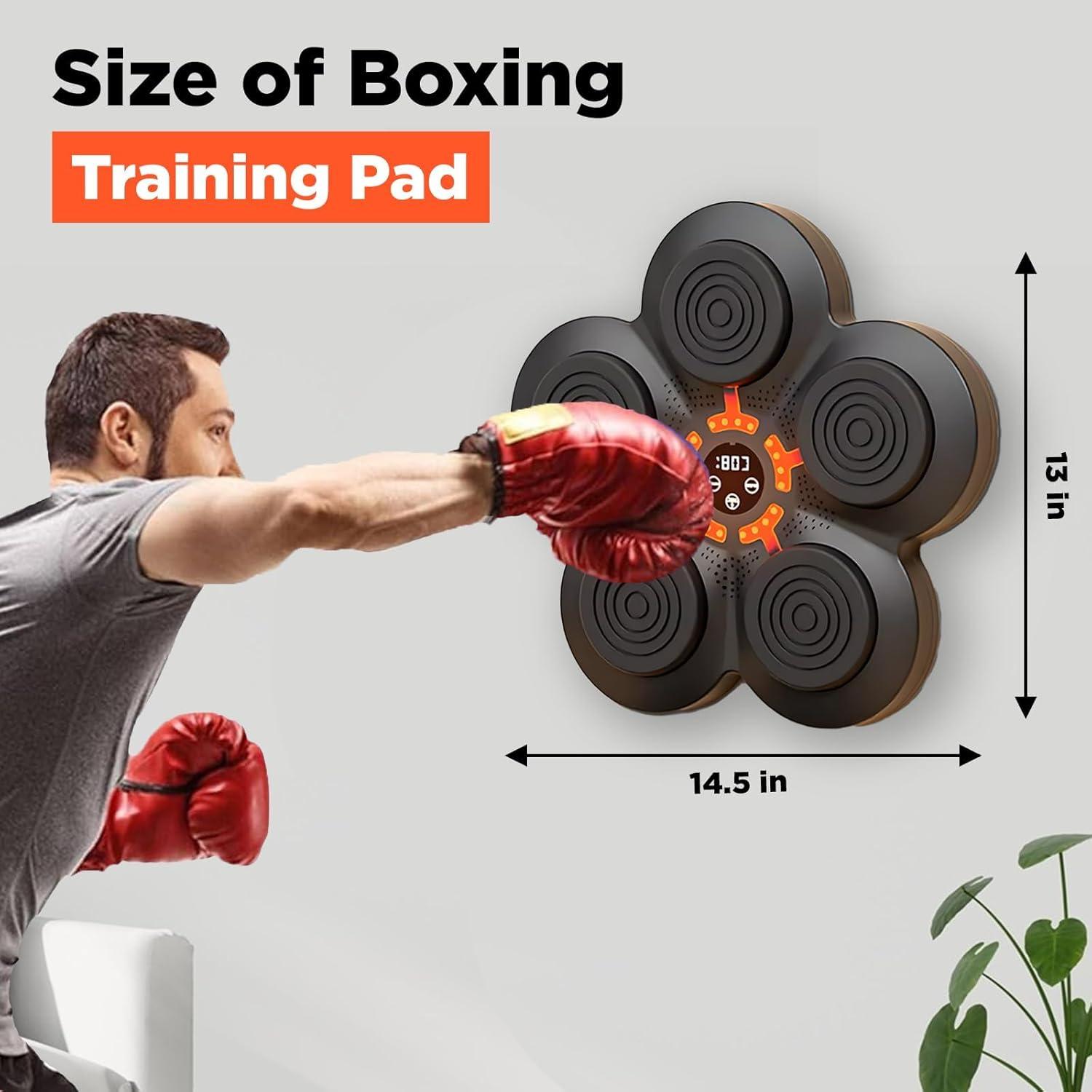 Máquina de Boxeo Musical RedRoko con Bluetooth y Guantes