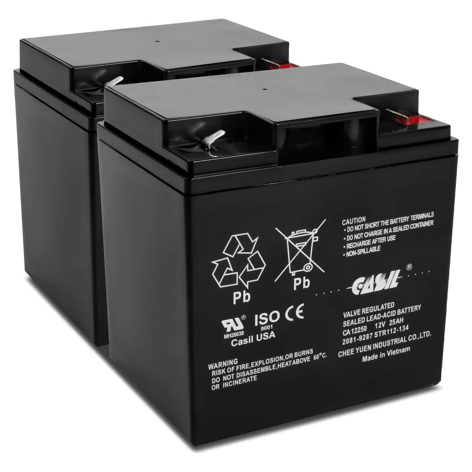 Batería de Reemplazo 12V 25Ah Simplex Grinnell 2081-9287