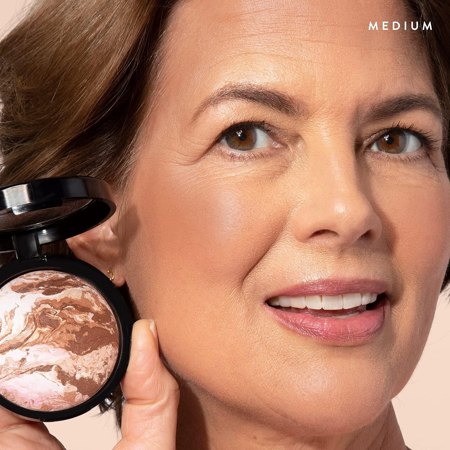 Bronceador Horneado Laura Geller 02 Medio - Brillo Natural