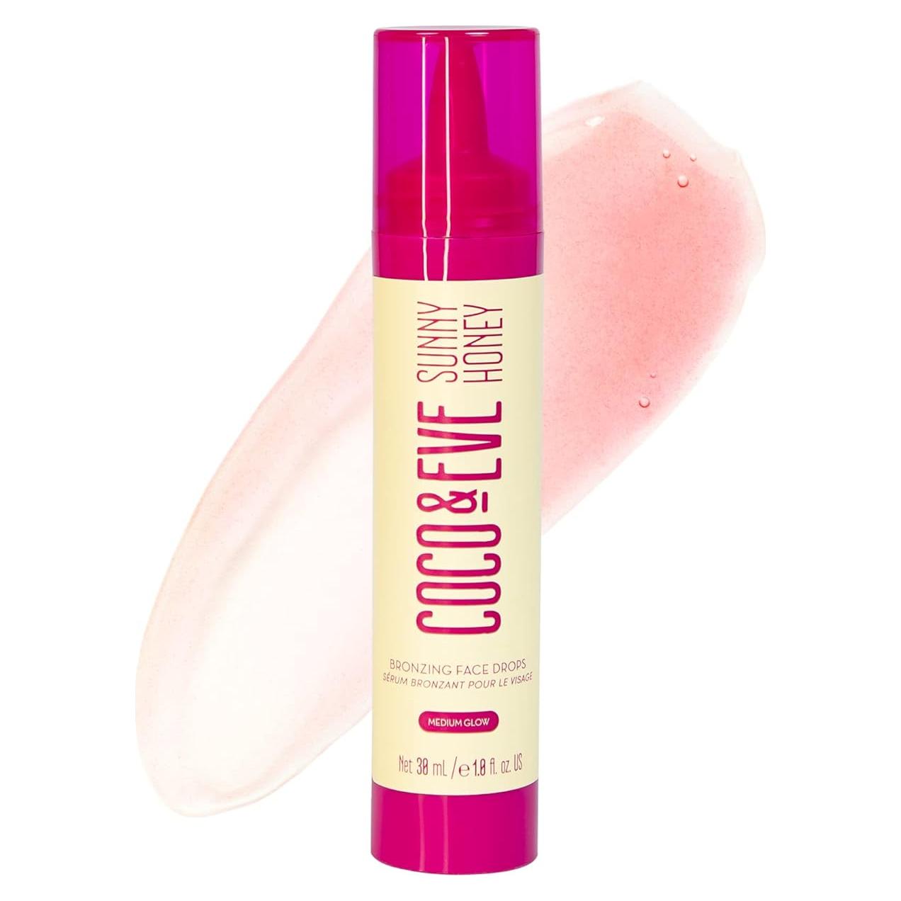 Coco & Eve Bronceador Facial Hidratante 29.57 ml Brillo Medio