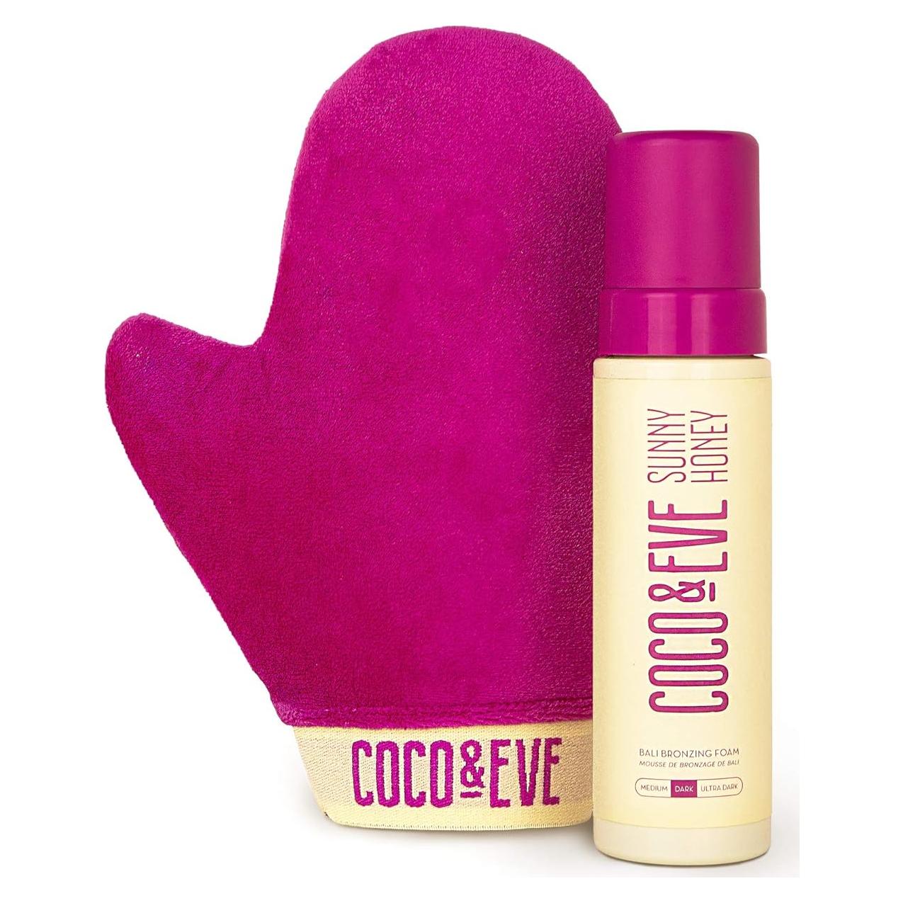 Mousse Autobronceador Coco & Eve Sunny Honey Ultra Oscuro 210g