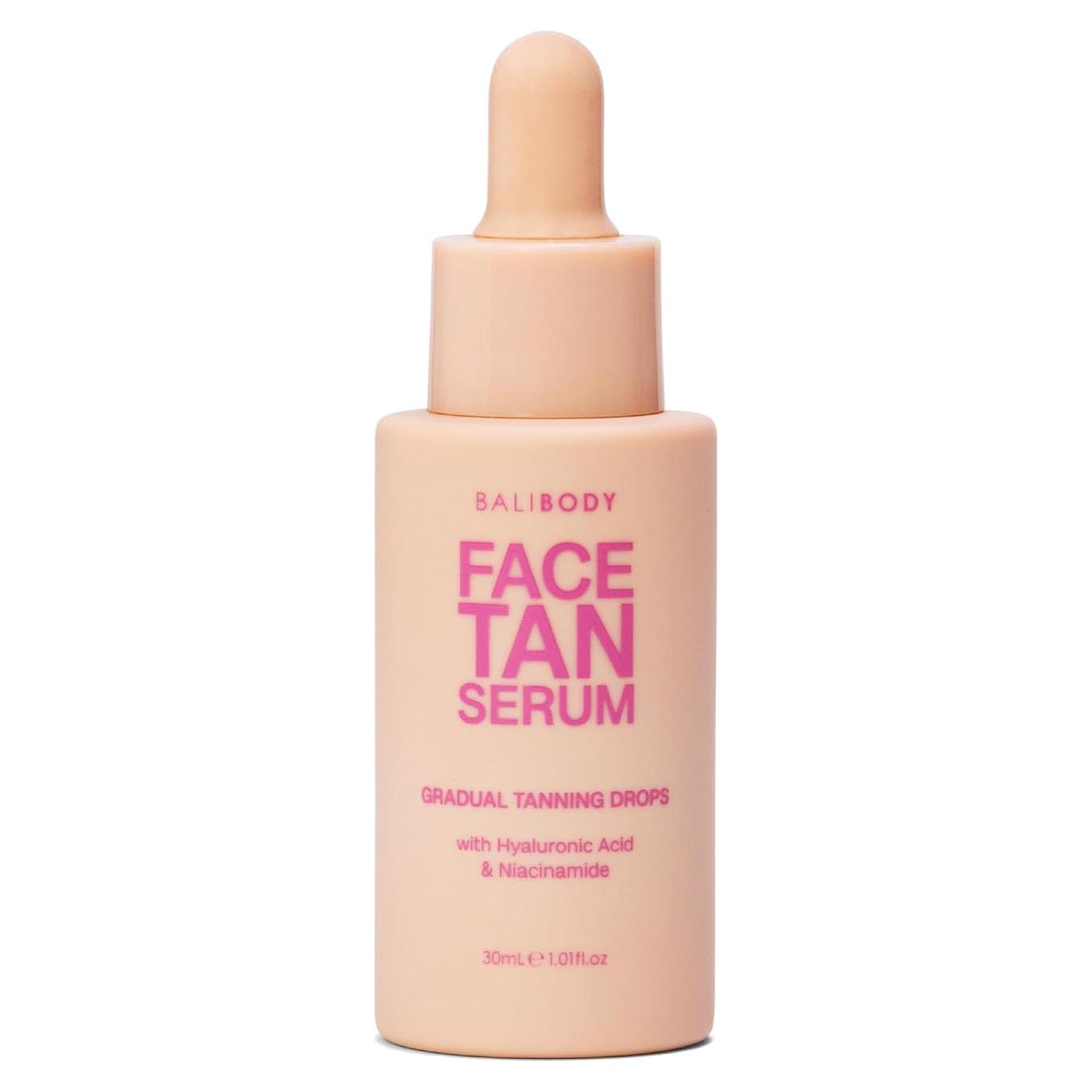 Suero Bronceador Facial Bali Body 30 ml | Hidratante Vegano