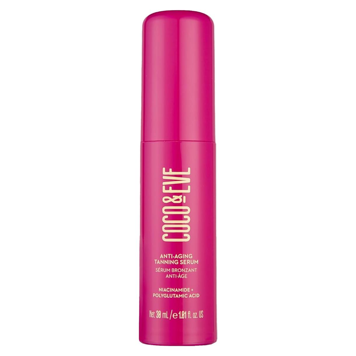 Suero Bronceador Anti-Envejecimiento Coco & Eve 30 ml