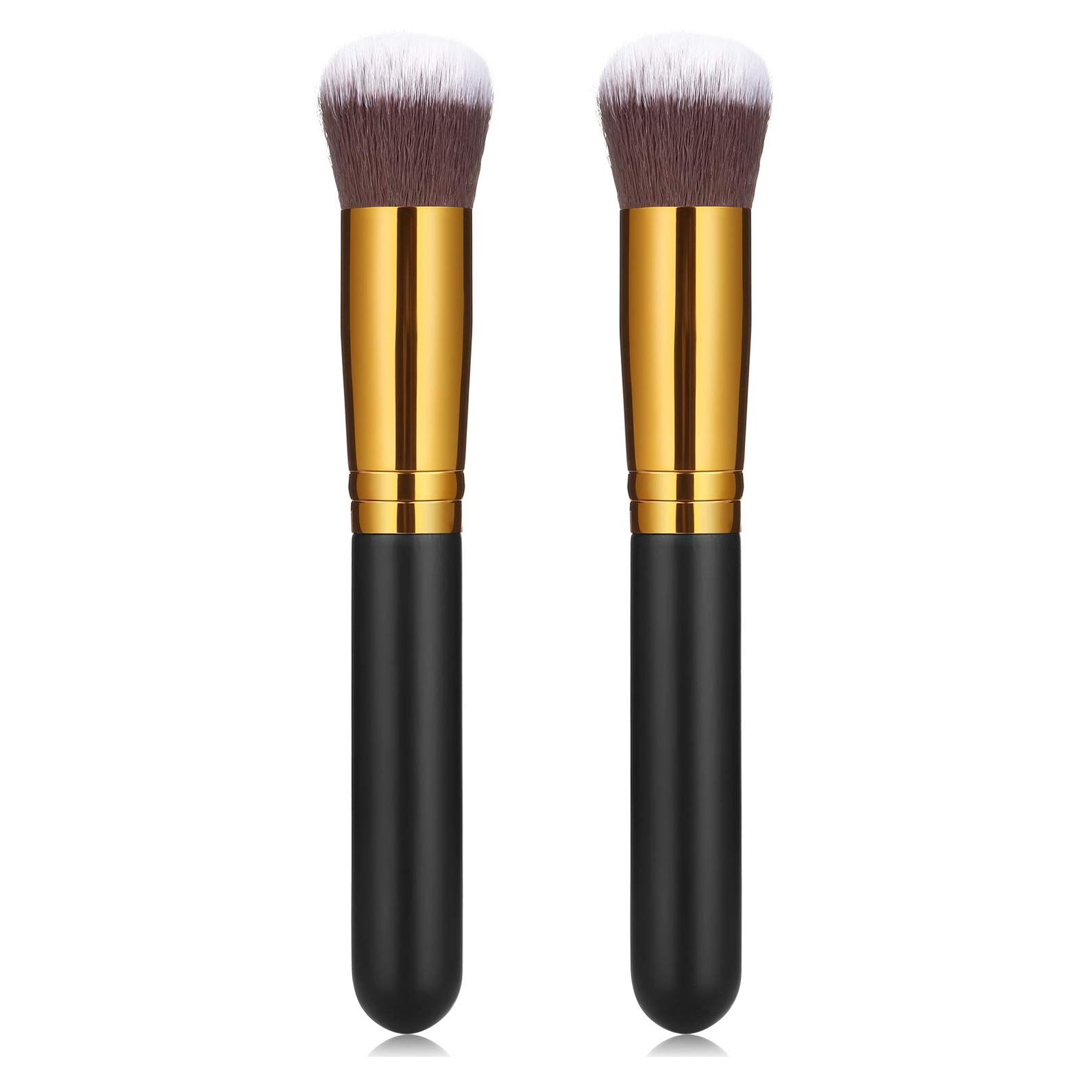 Cepillos de Autobronceador Blulu - 2 Piezas para Cara y Cuerpo