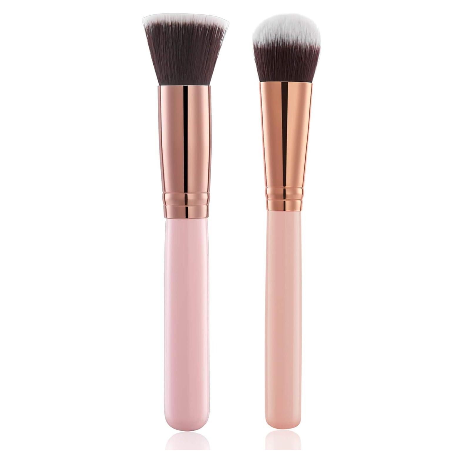 Juego de Brochas Kabuki PATTYOU para Autobronceado - 2 Piezas