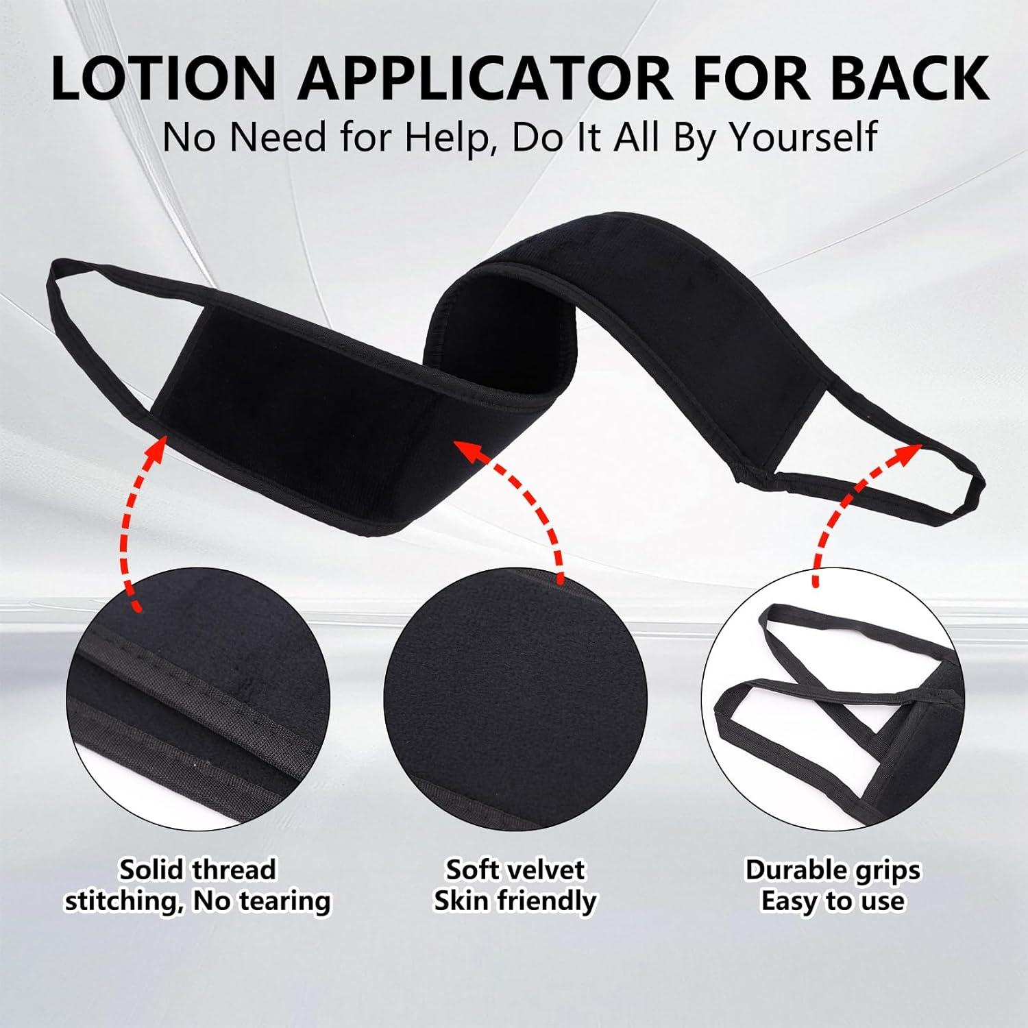 Kit de Aplicador de Bronceador DADERXY con Guante y Espalda