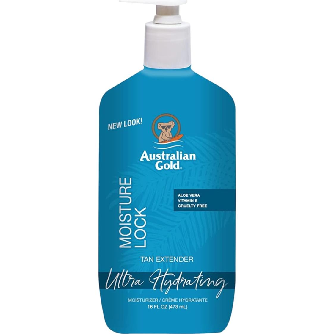 Australian Gold Moist Lock Tan Extender 3 Piezas 473ml
