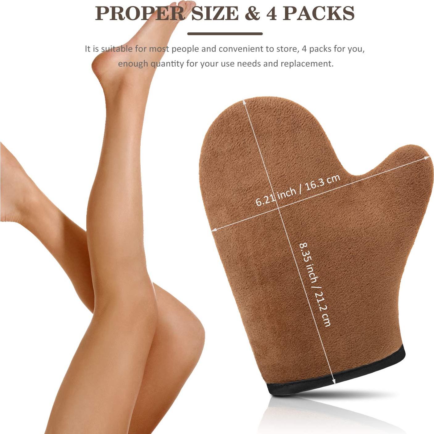 Guantes de Bronceado Autopropulsado SATINIOR Reutilizables 4 Pcs