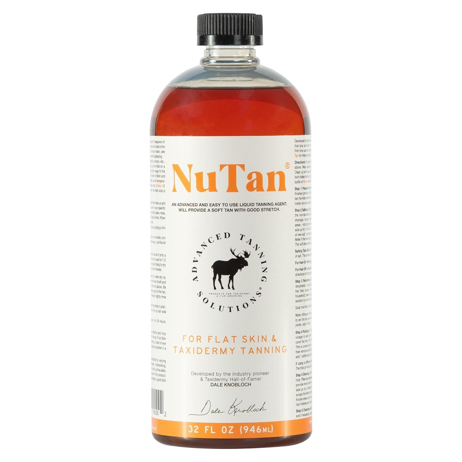 NuTan 32oz Bronceador Avanzado para Pieles de Ciervo y Más
