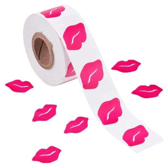 Calcomanías de Bronceado Rosa PurYupearl - 500 Piezas Removibles