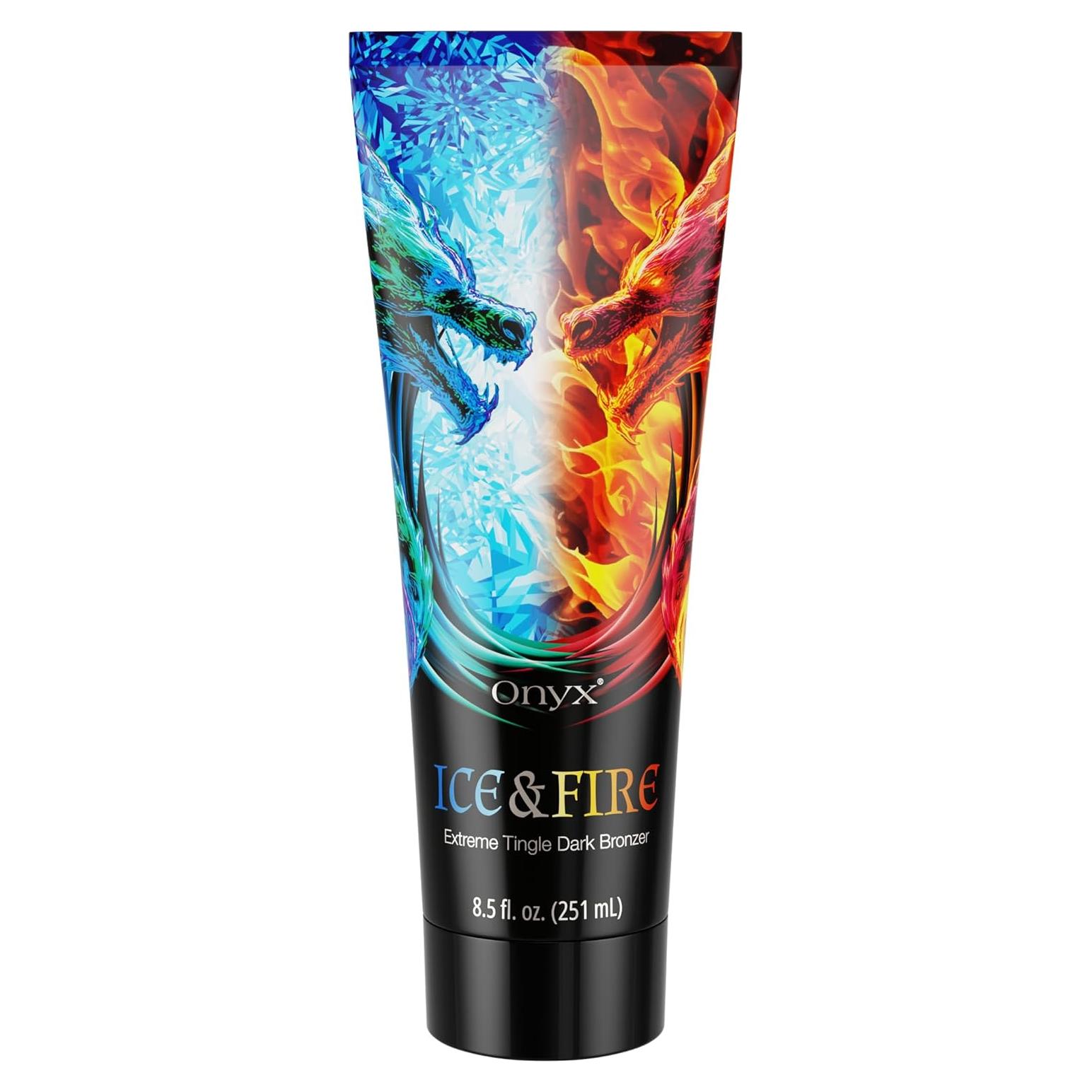Loción Bronceadora Onyx Hielo y Fuego 272g - Acelerador UV