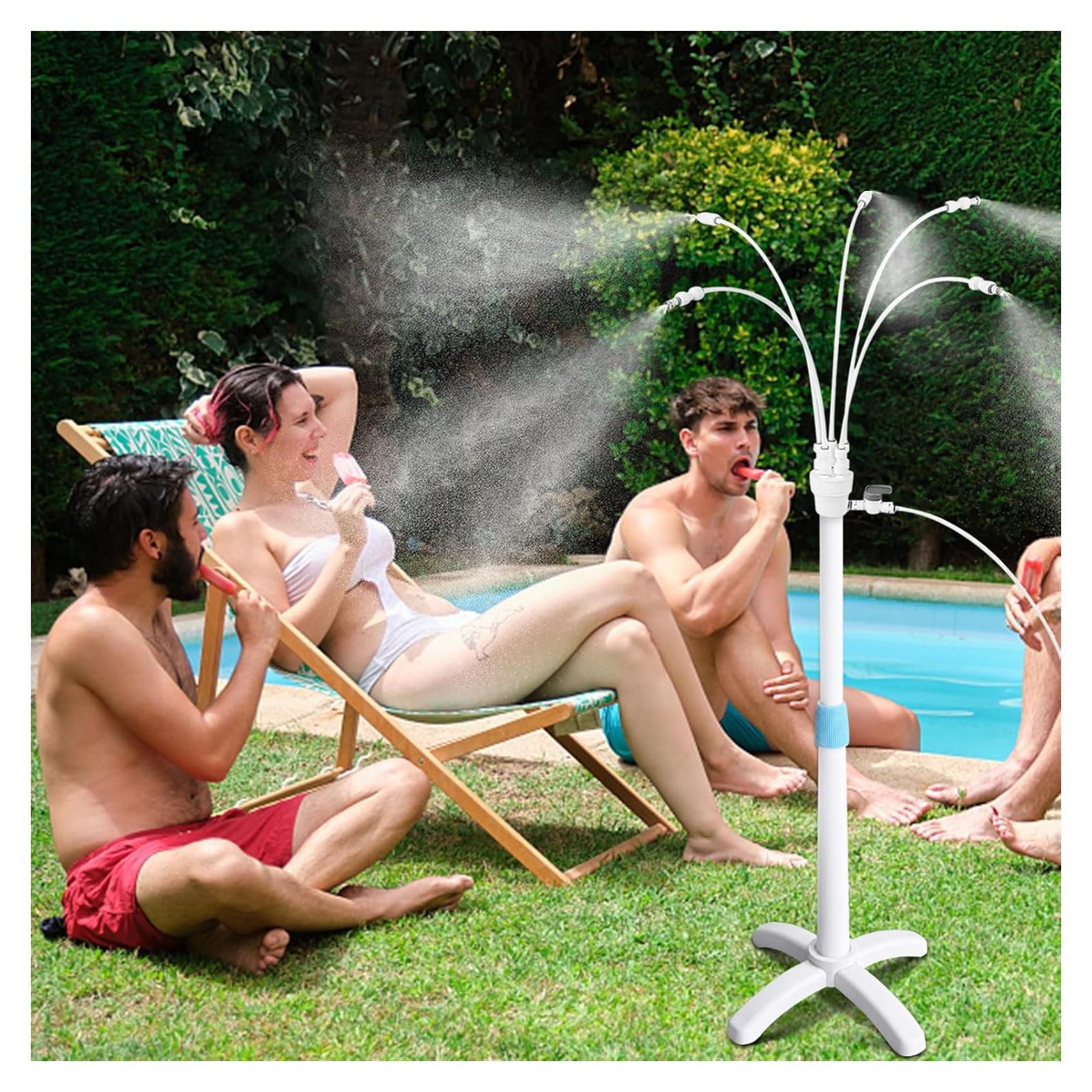 Mister de Patio Pocket Panda 114 cm con 5 Boquillas de Rocío