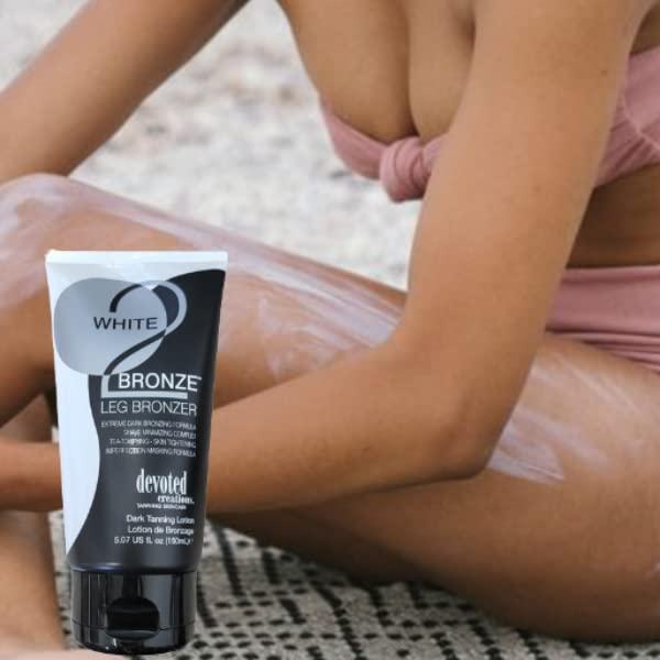 Bronceador de Piernas Devoted Creations Blanco 2 150 mL