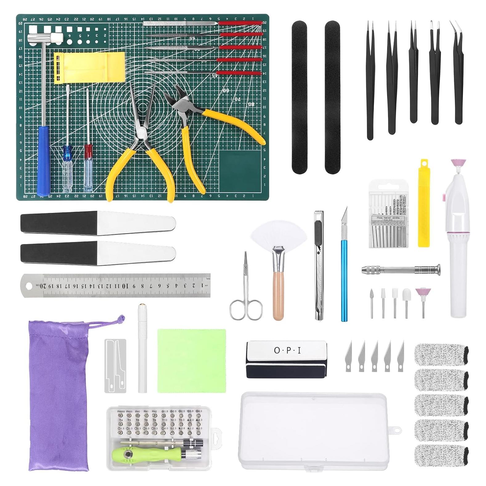 Kit de Herramientas Fippy para Modelos Gundam 101 Piezas