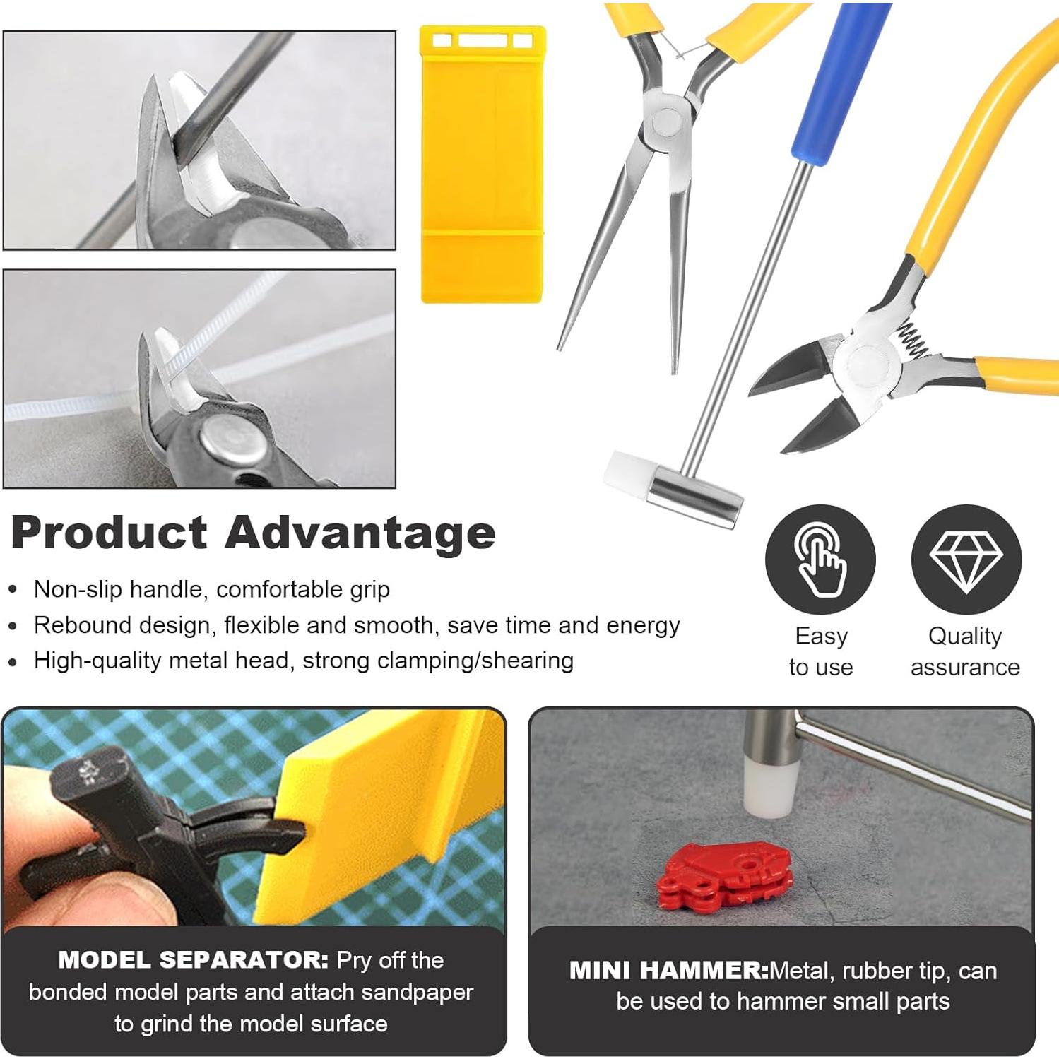 Kit de Herramientas Fippy para Modelos Gundam 101 Piezas