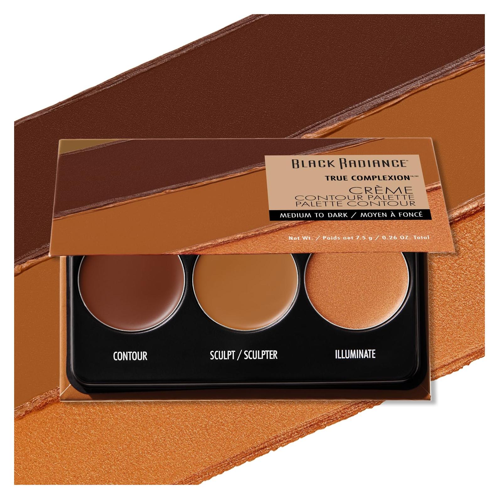 Paleta de Contorno en Crema Black Radiance 7.5g Media a Oscura