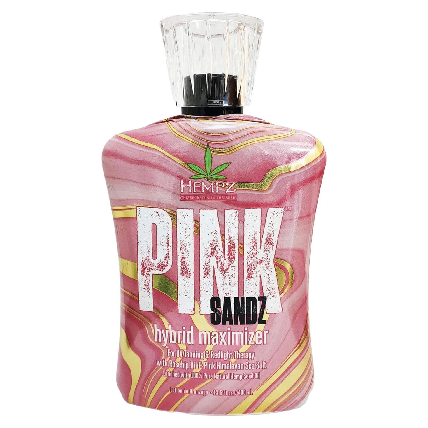 Maximizador de Bronceado Hempz Pink Sandz 400ml - Terapia Luz Roja