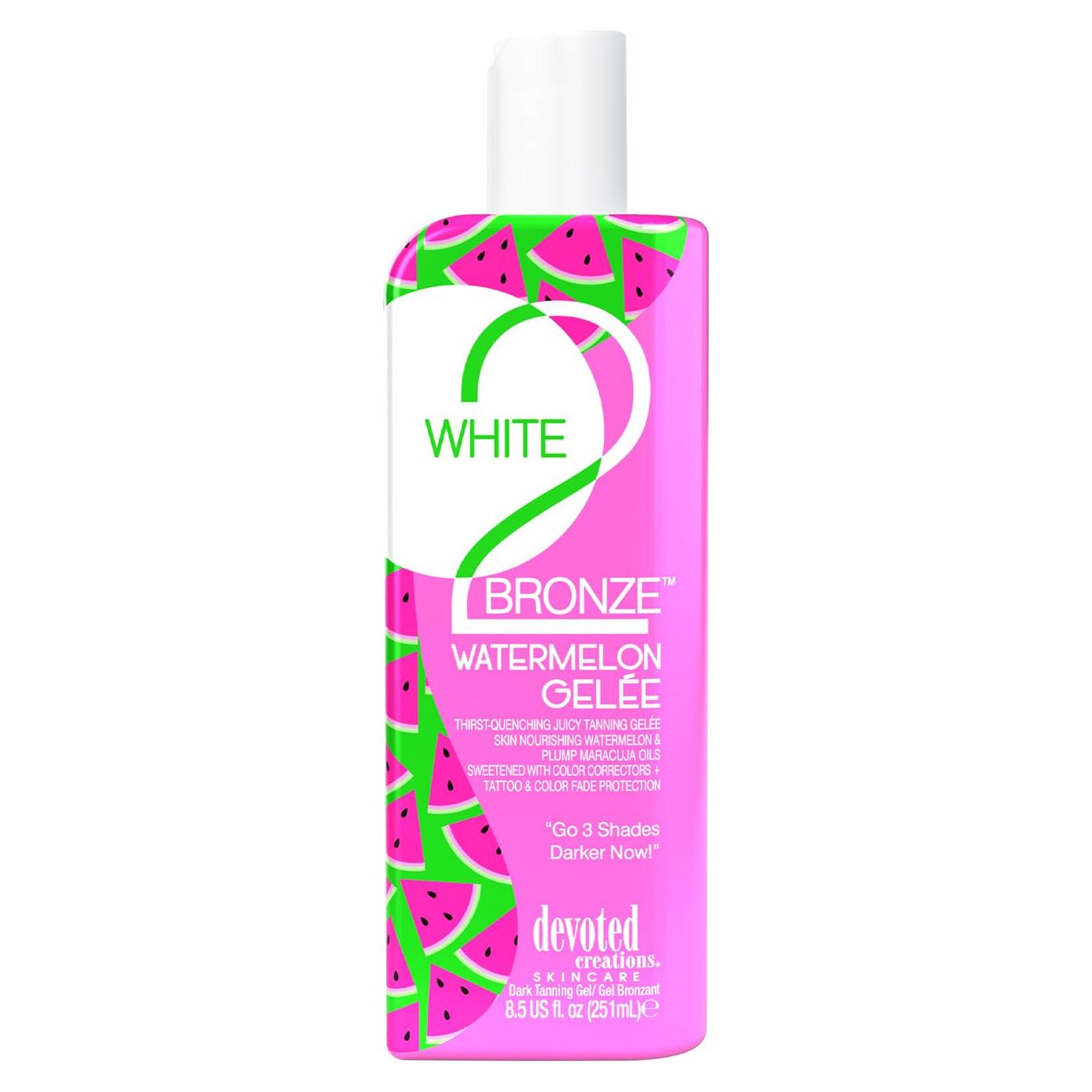 Gel de bronceado ligero Devoted Creations 250g Sandía
