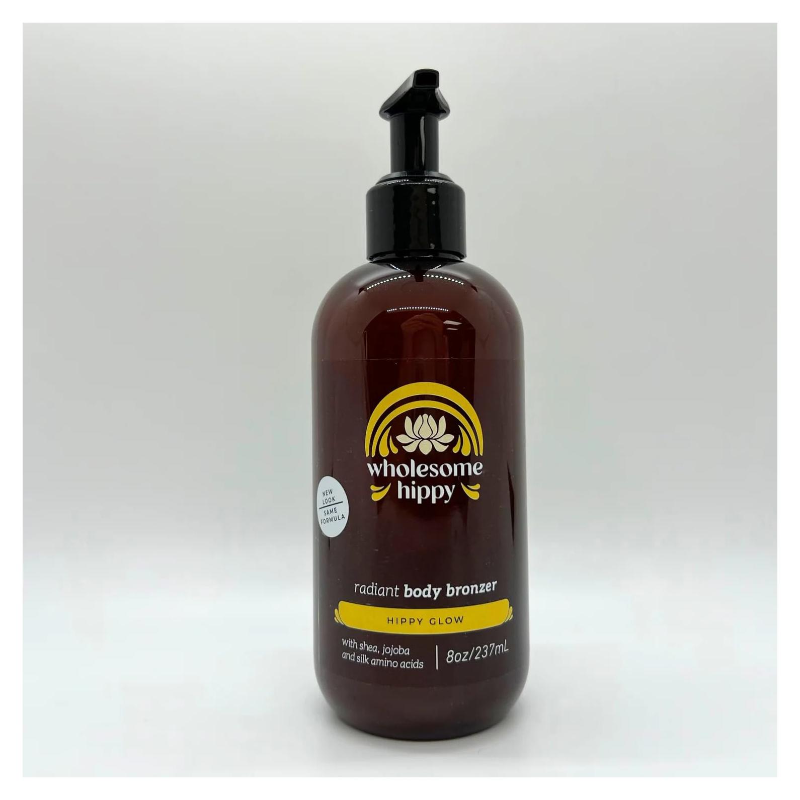 Bronceador Corporal Hippy Saludable 226g - Brillo Natural