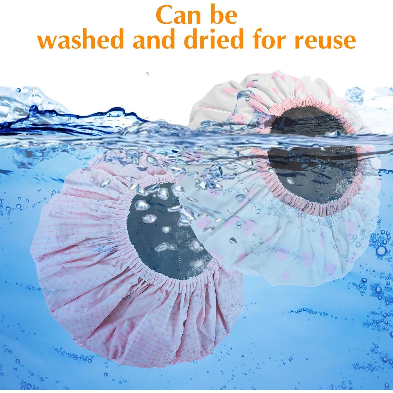 Gorros de Procesamiento de Cabello Doble Capa Larrel 2 Pcs