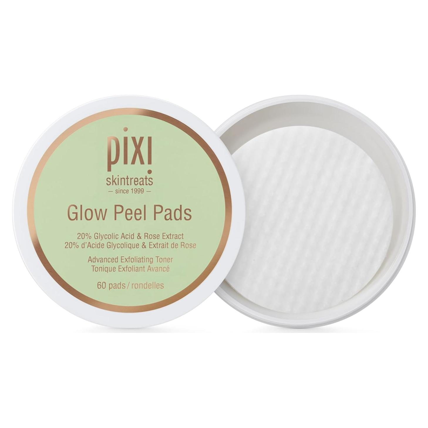 Pixi Beauty Glow Peel Pads Exfoliantes 20% Ácido Glicólico - 60 Unidades