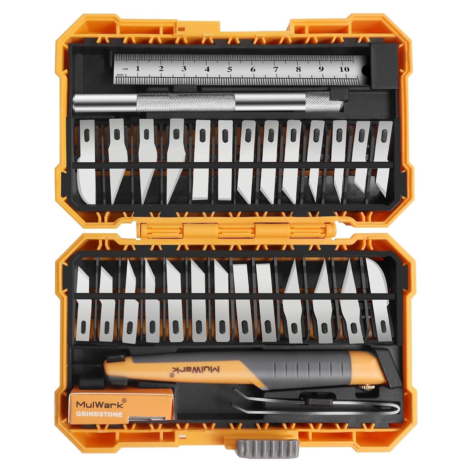 Conjunto de cuchillos de precisión MulWark 32 piezas