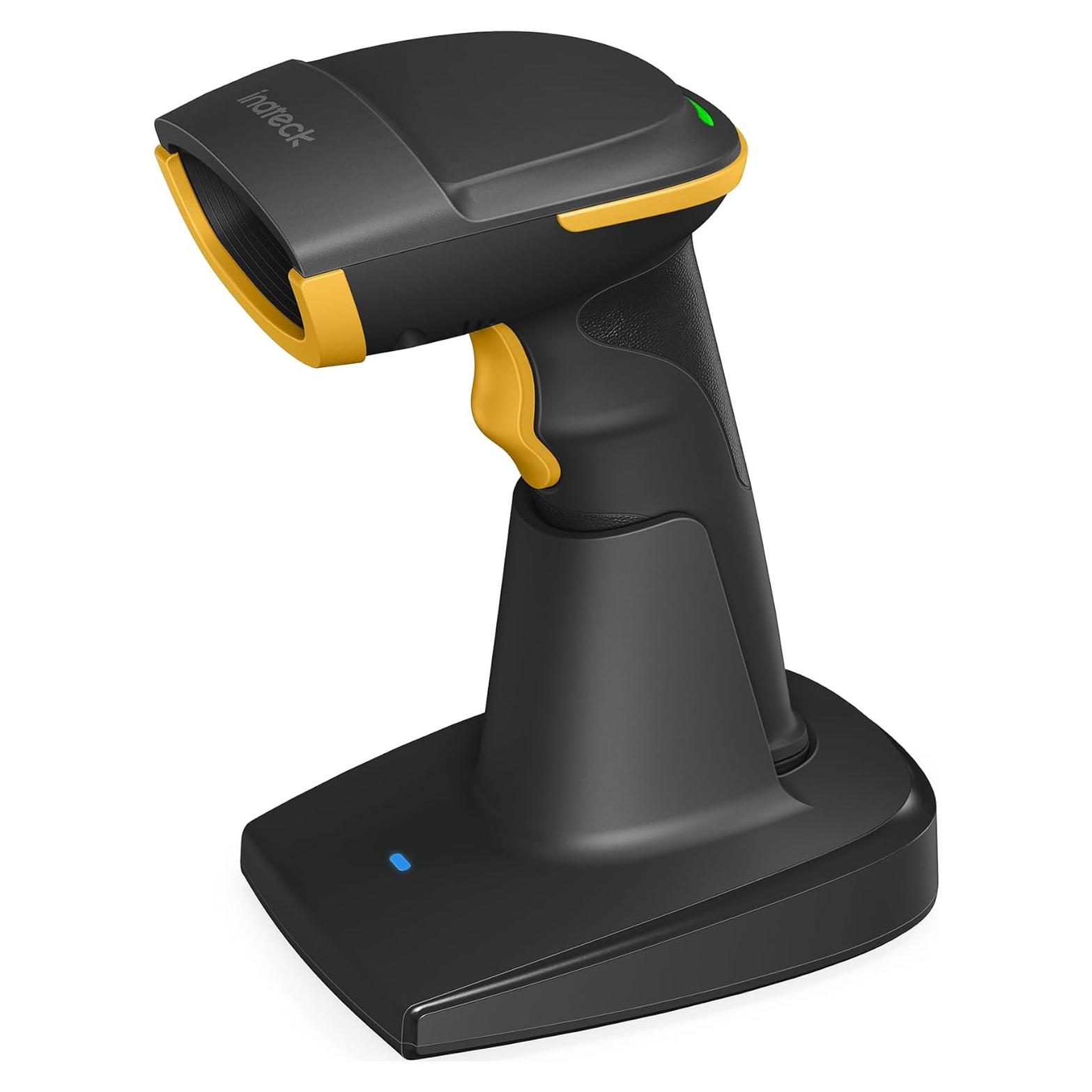 Escáner de Código de Barras 2D Inateck BCST-54 Negro con Base