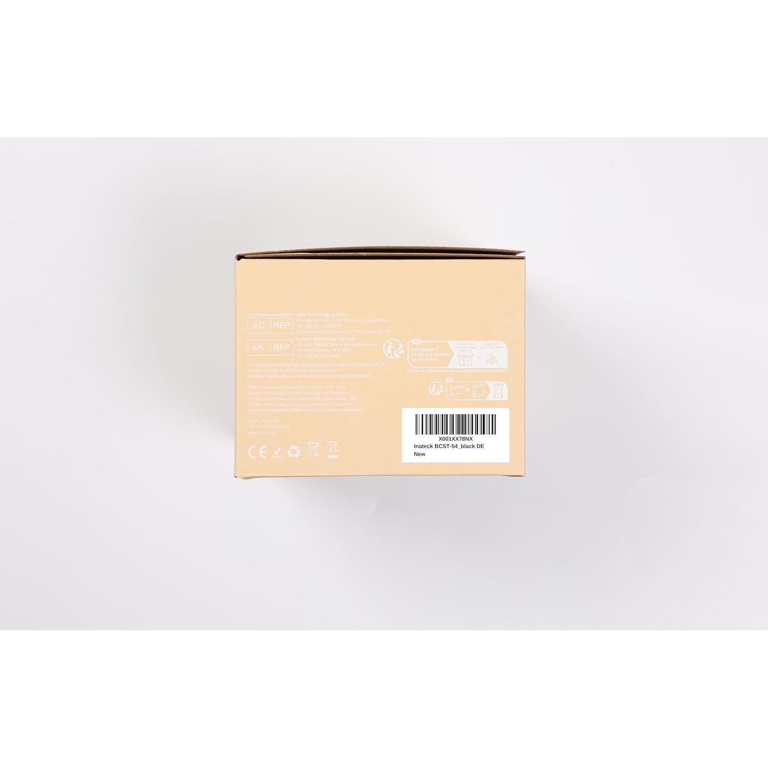 Escáner de Código de Barras 2D Inateck BCST-54 Negro con Base