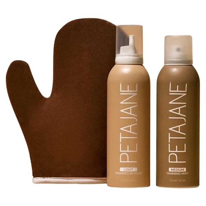 Peta Jane Paquete Esencial Autobronceador Mousse y Bruma