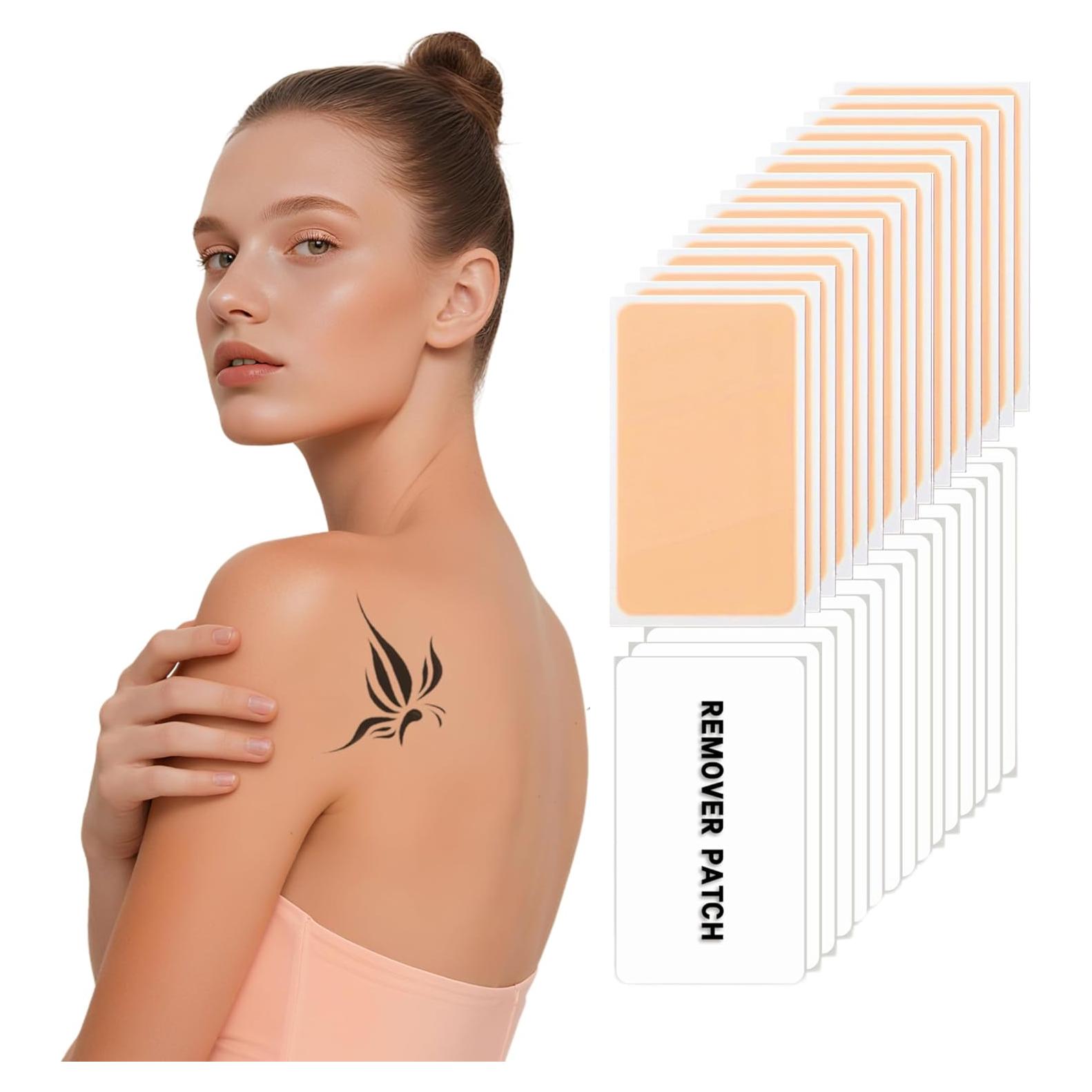 Parche Cubridor de Tatuajes Zhenlang 15 Pcs Piel Oscura 11.94x7.49cm