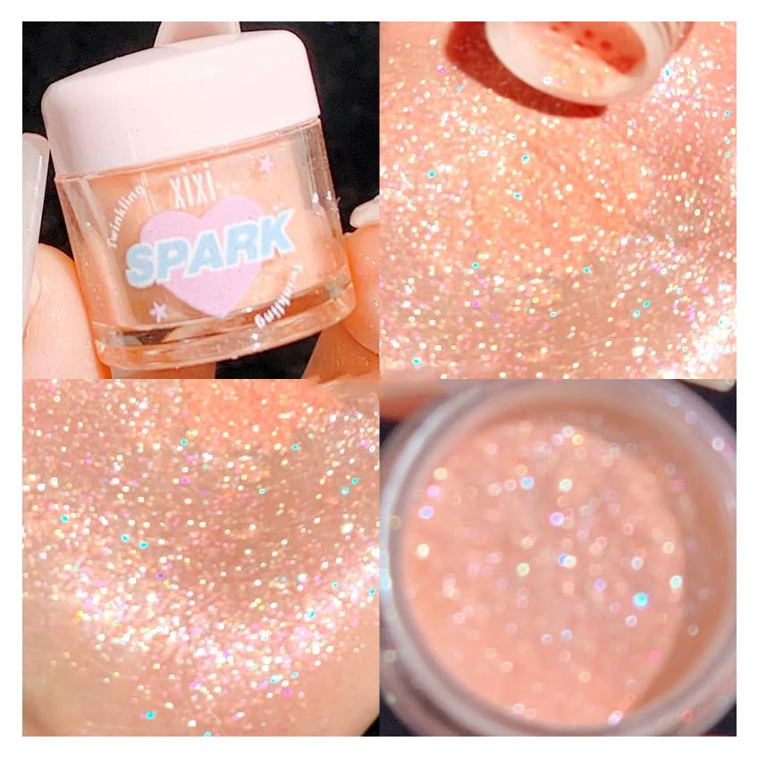 Polvo Iluminador Xixi Sueño Claro 38 Perla Rosa Brillante 2g