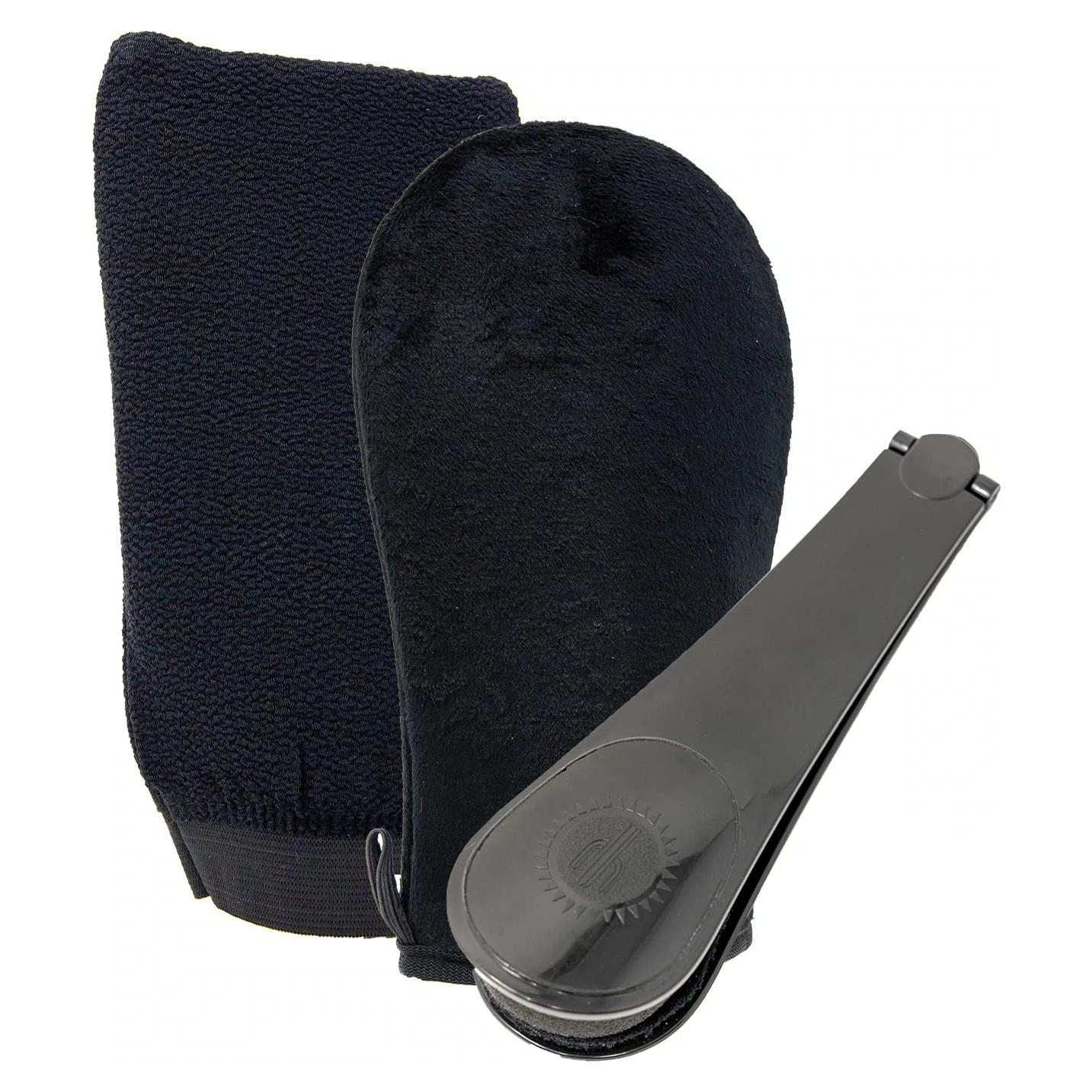 Kit de Bronceado Bronze Cactus - Mitón Aplicador y Exfoliante