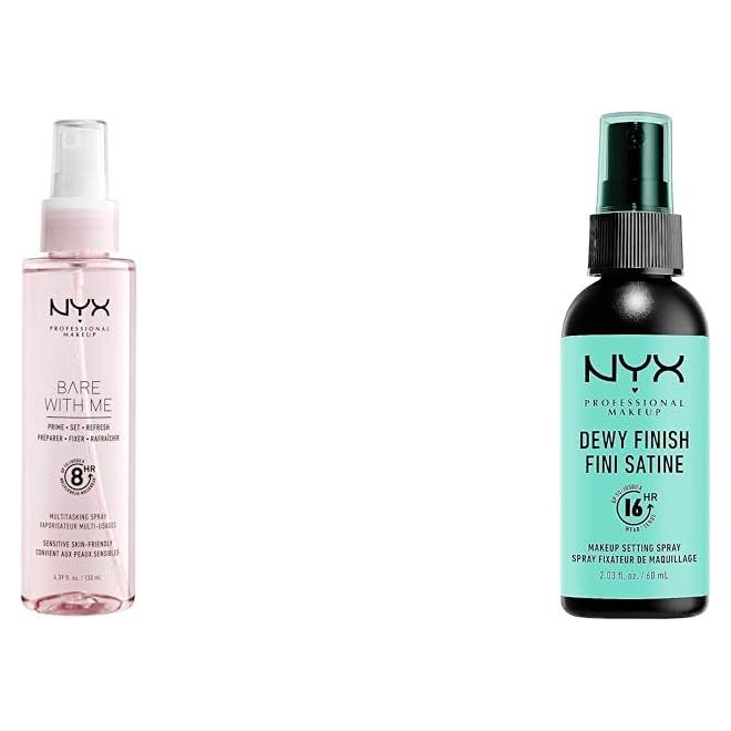 Spray Multitarea NYX Bare With Me - Primer y Fijador Vegano