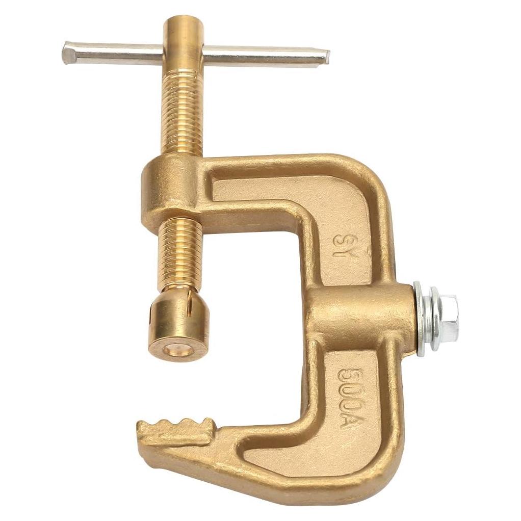 Pinza de Tierra Tyenaza 500A de Latón para Soldadura