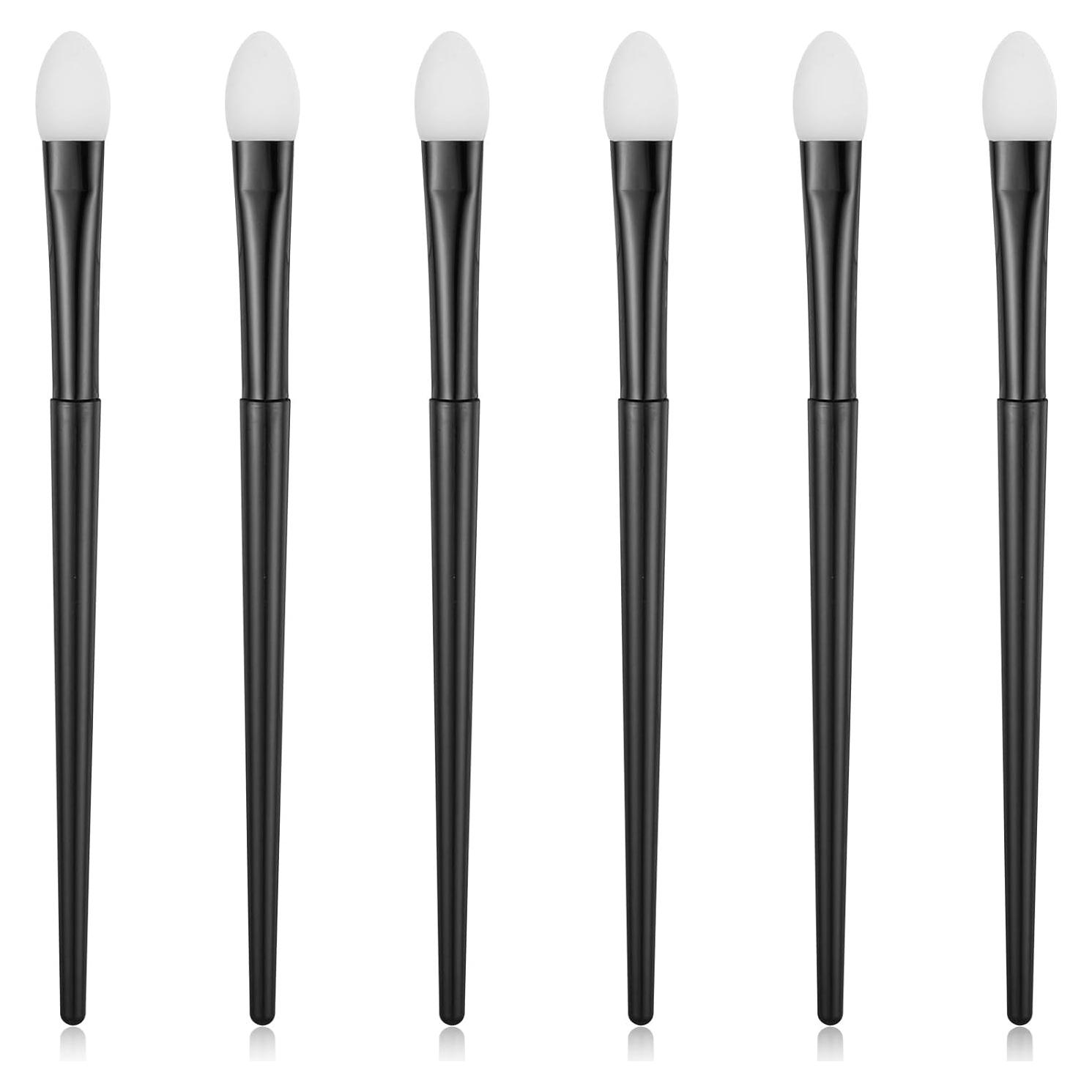 6 Piezas Brochas de Sombra de Ojos de Silicona Molain