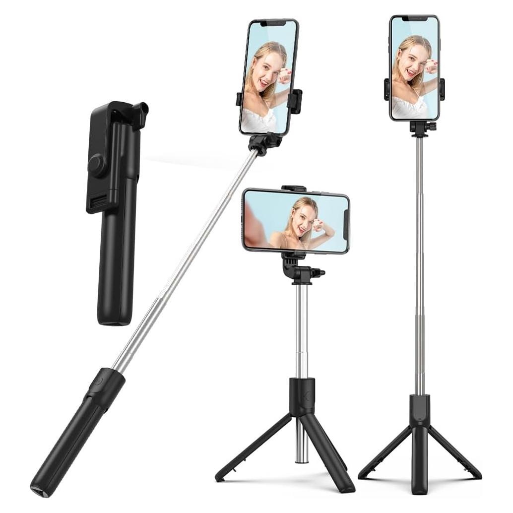 Trípode para Selfie XIHAMA 3 en 1 con Control Remoto Inalámbrico