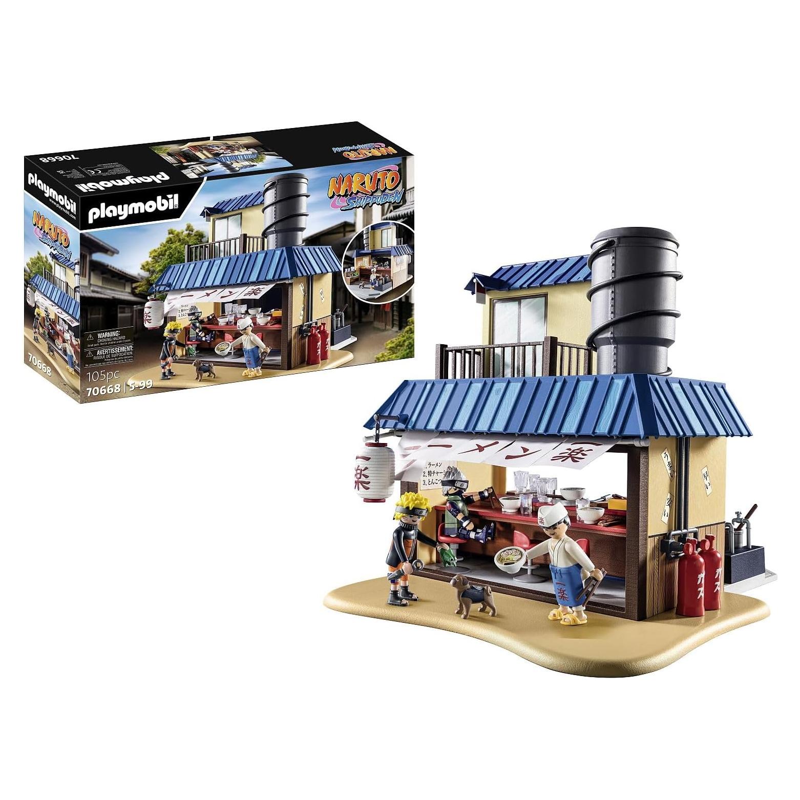 Playmobil Ichiraku Ramen Naruto 70668 1.36kg 4-10 años
