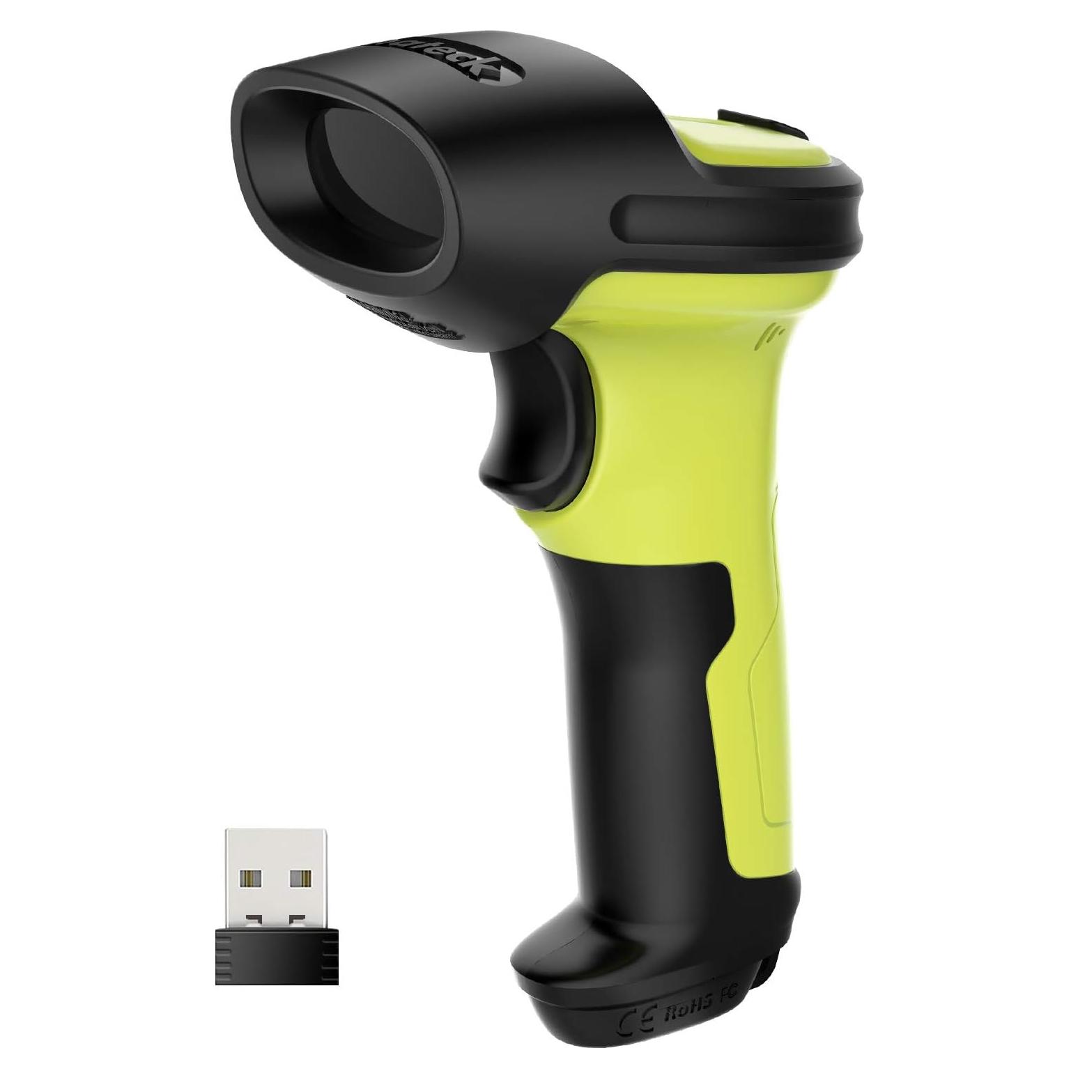 Escáner de Código de Barras Inateck BCST-60 Inalámbrico Verde