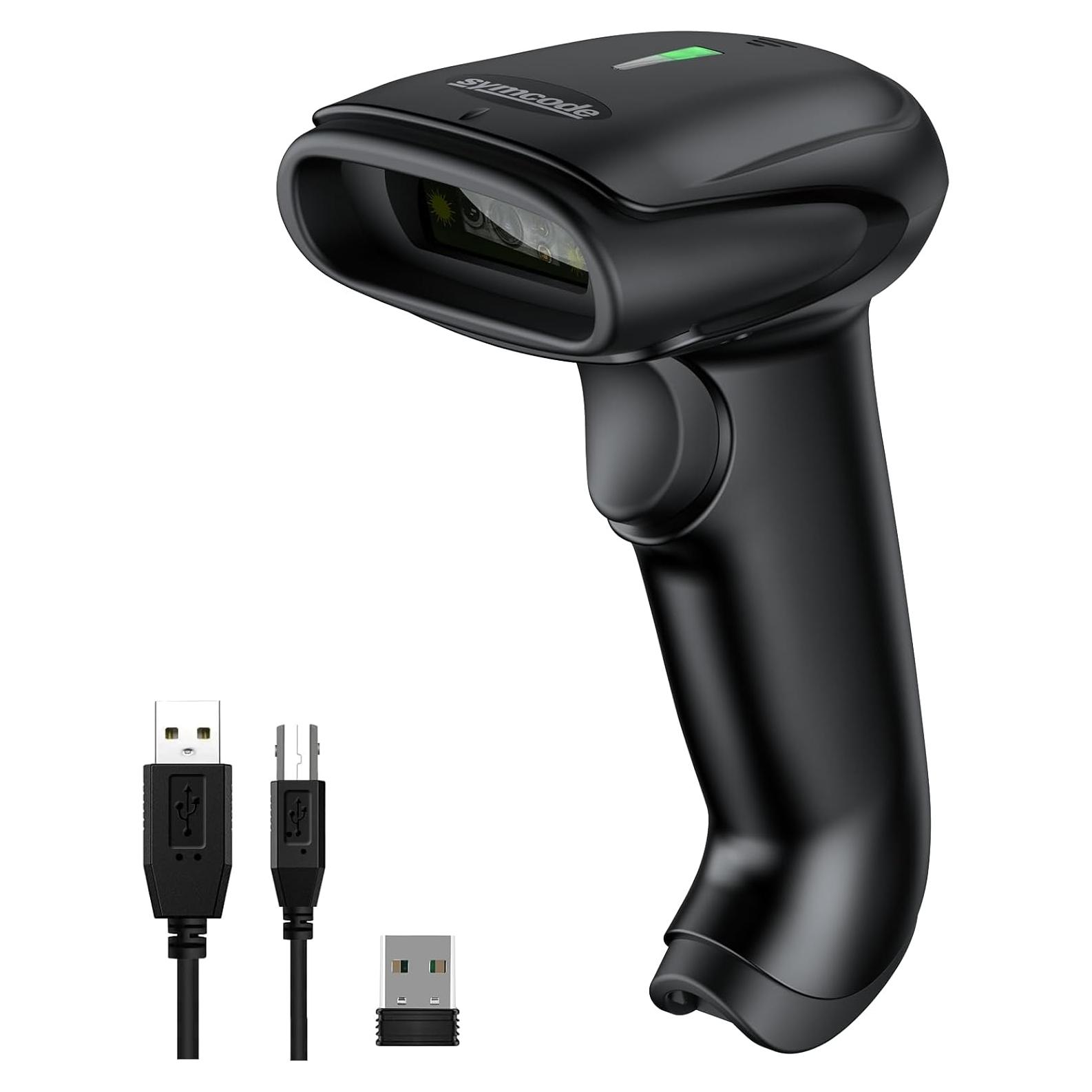 Escáner de Código de Barras Inalámbrico 2D Symcode MJ-6706DA