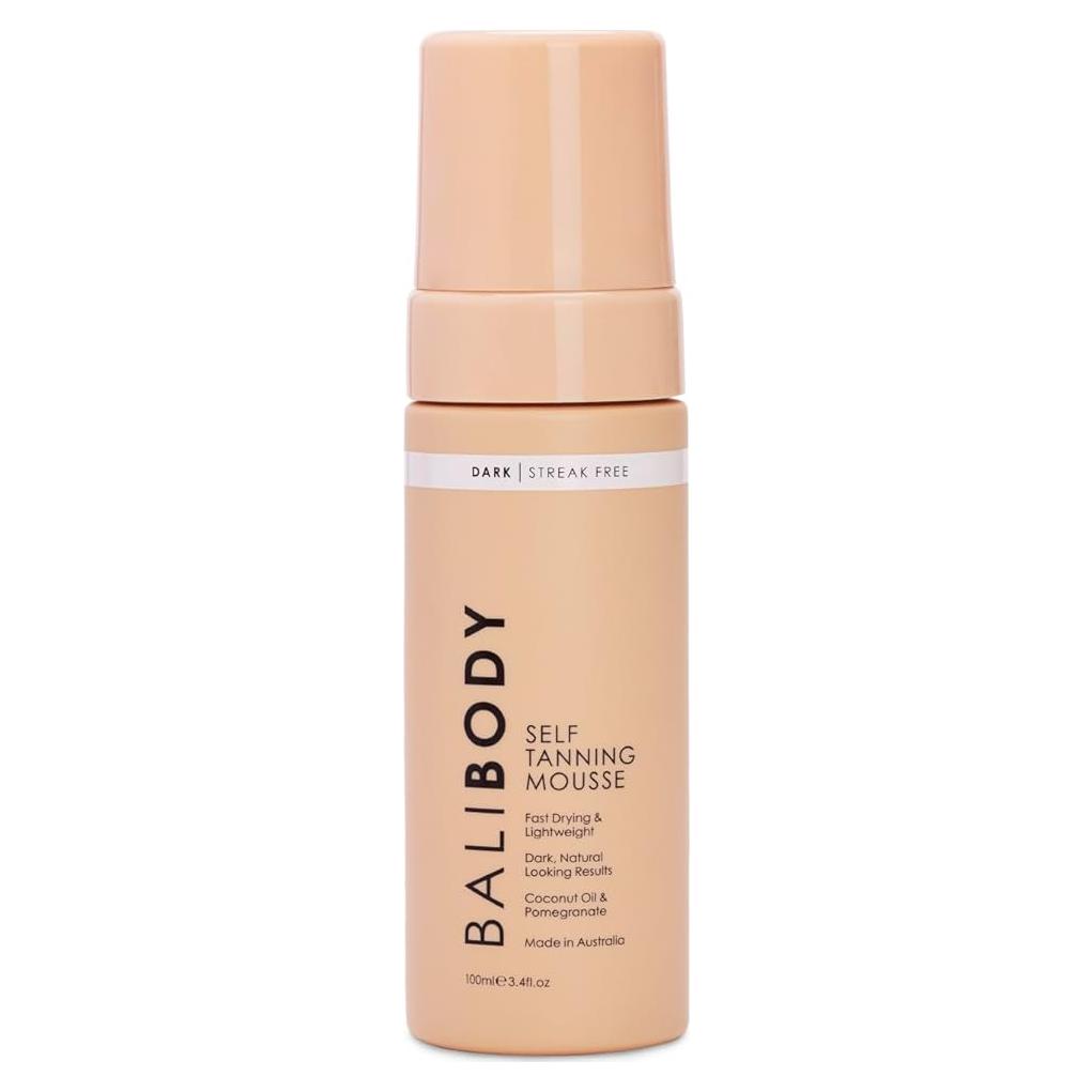 Mousse Autobronceador Oscuro Bali Body 100ml - Bronceado Natural