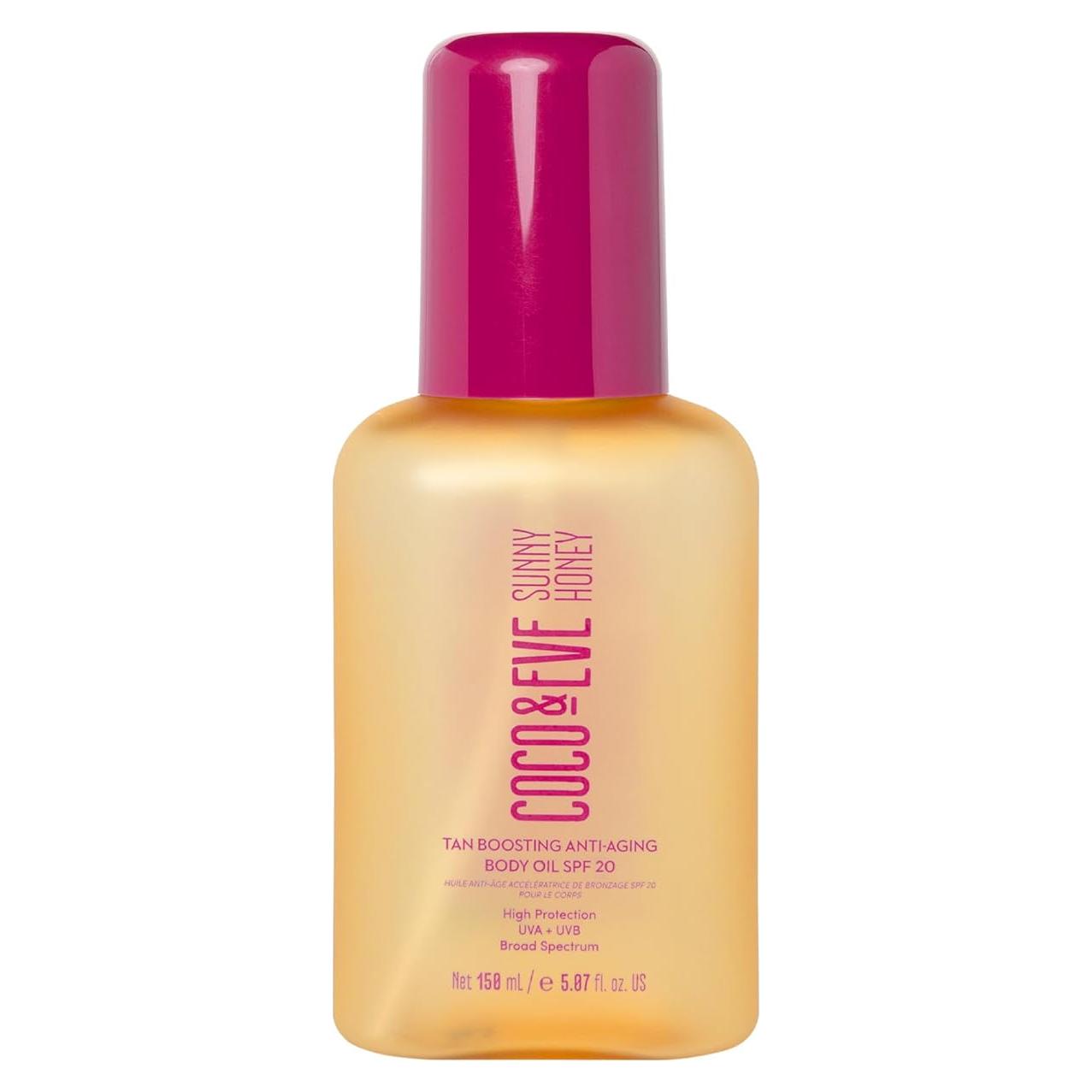 Coco & Eve Aceite Corporal Acelerador de Bronceado SPF20 150ml