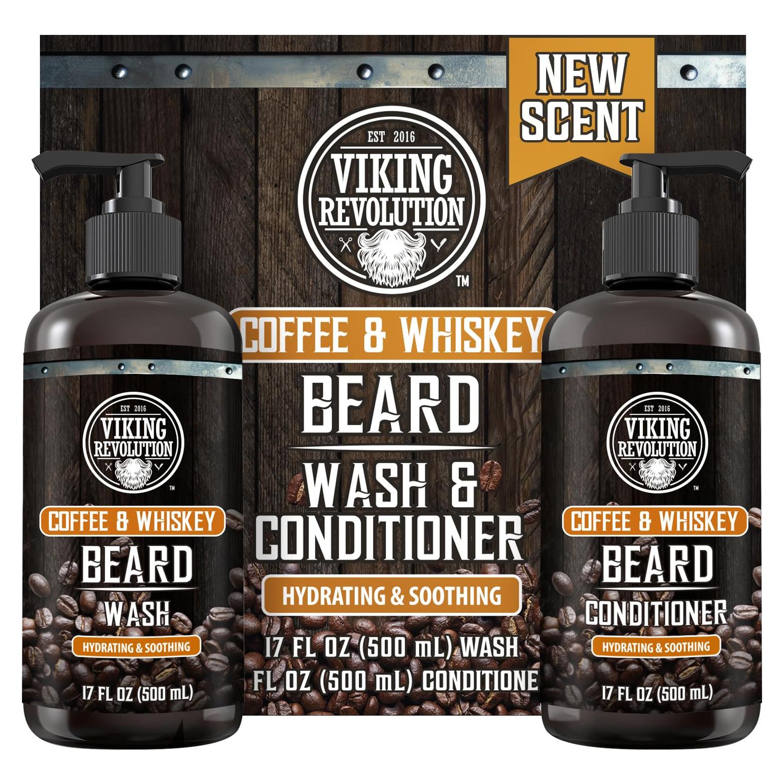 Champú y Acondicionador para Barba Viking Revolution 500ml