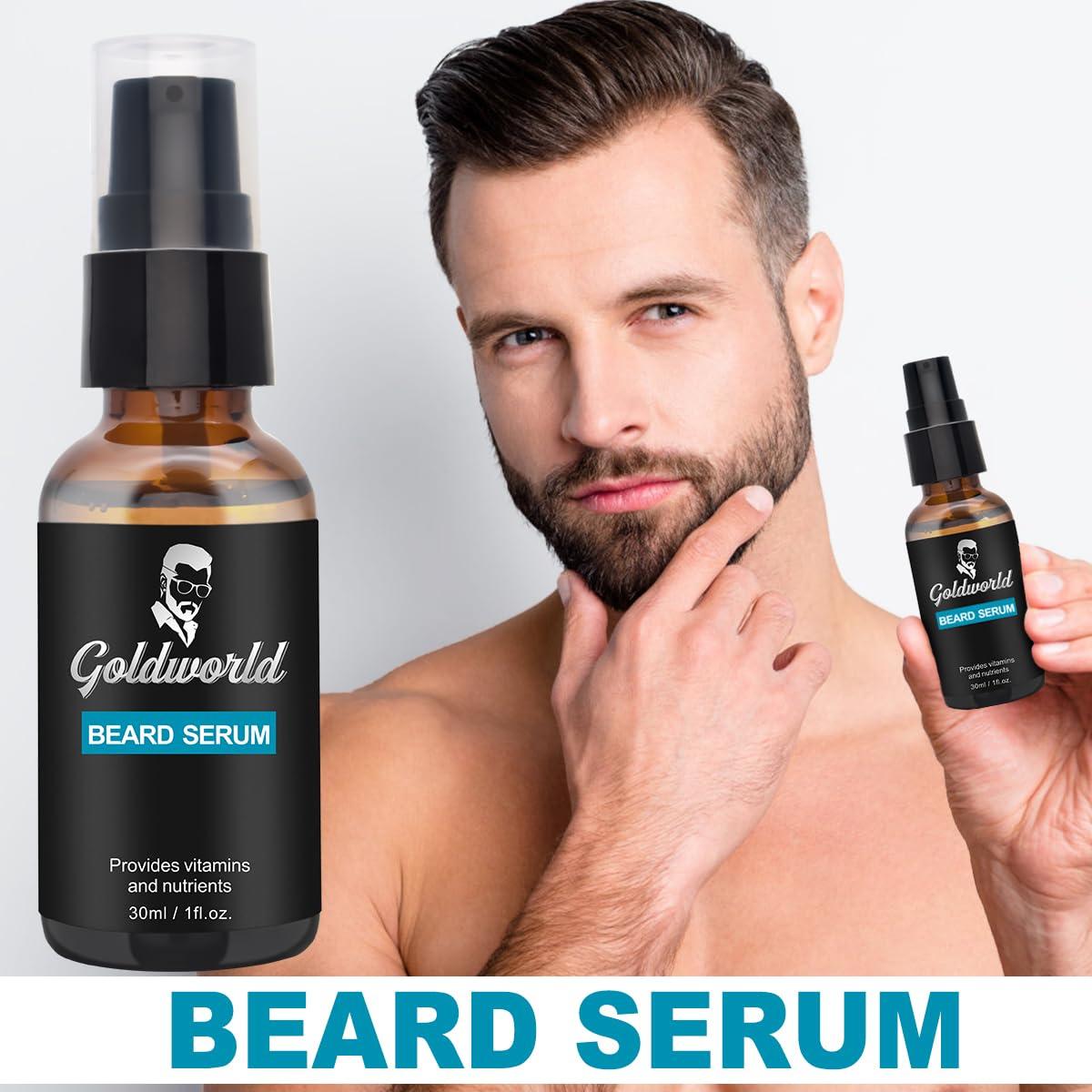 Kit de Cuidado de Barba GoldWorld con Jabón y Aceite