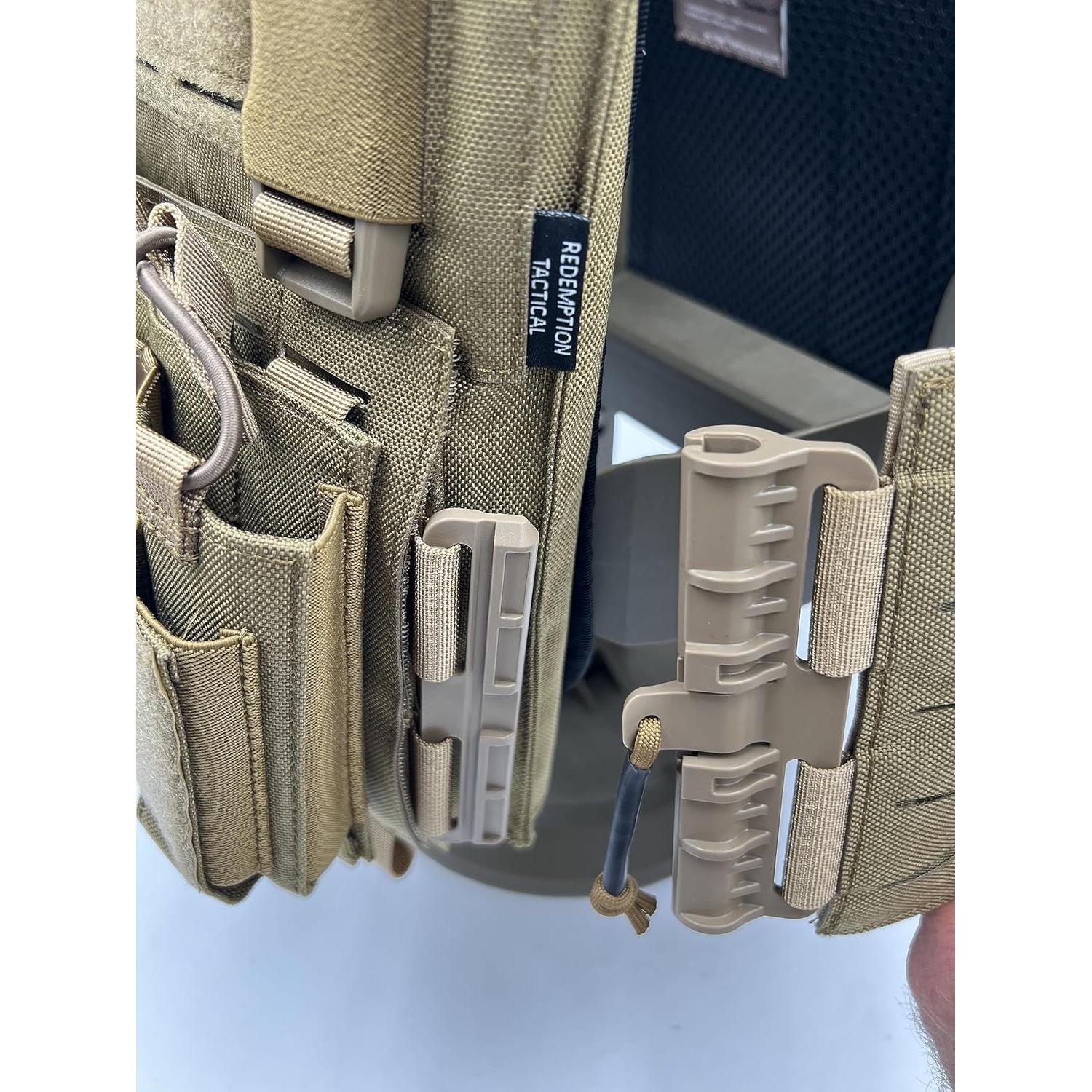 Chaleco Táctico Molle Crusader 2.0 con Bolsillos y Triple Mag