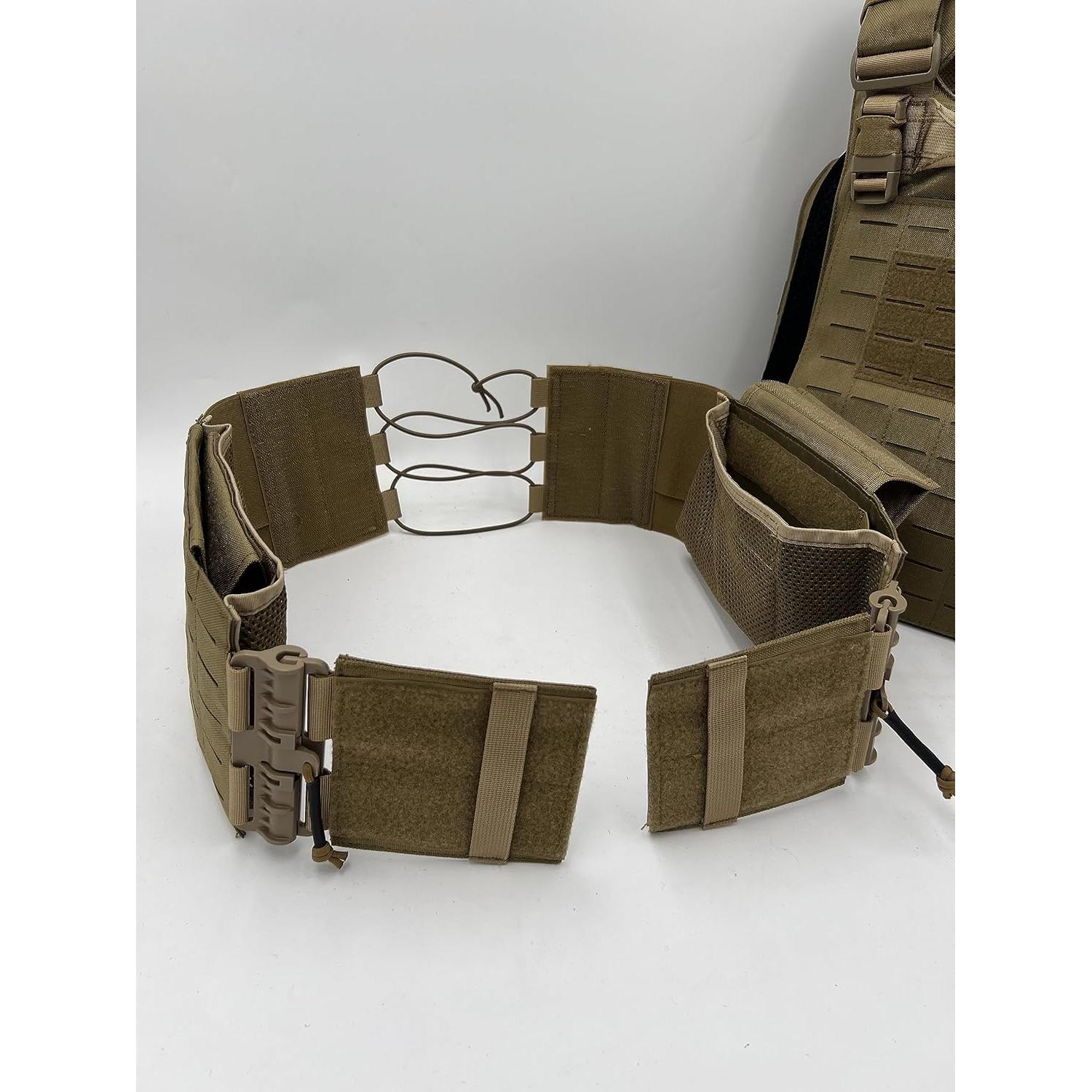 Chaleco Táctico Molle Crusader 2.0 con Bolsillos y Triple Mag