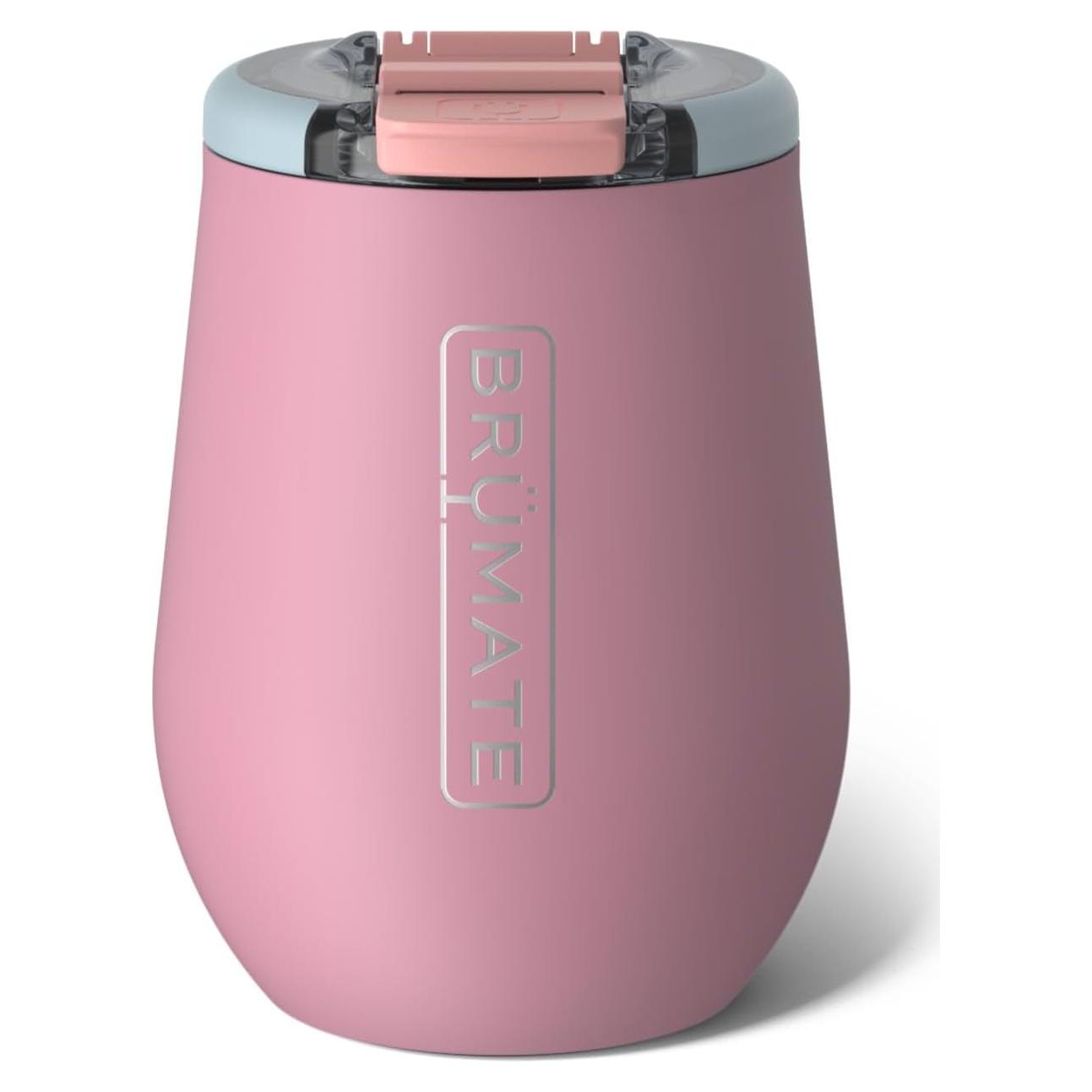 Vaso de vino aislado BrüMate Uncork'd 414ml a prueba de fugas Eclipse